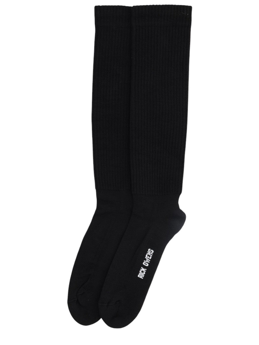 RICK OWENS - Logo Knee-High Socks rick-owens-logo-knee-high-socks-black-front-jpg_ea93c623-6835-4ea9-bcf0-f089b965bf1f