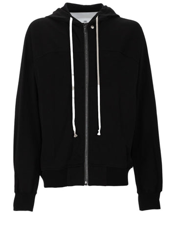 RICK OWENS - FELPA "WINDBREAKER" rick-owens-windbreaker-zip-up-hoodie-black-front-jpg