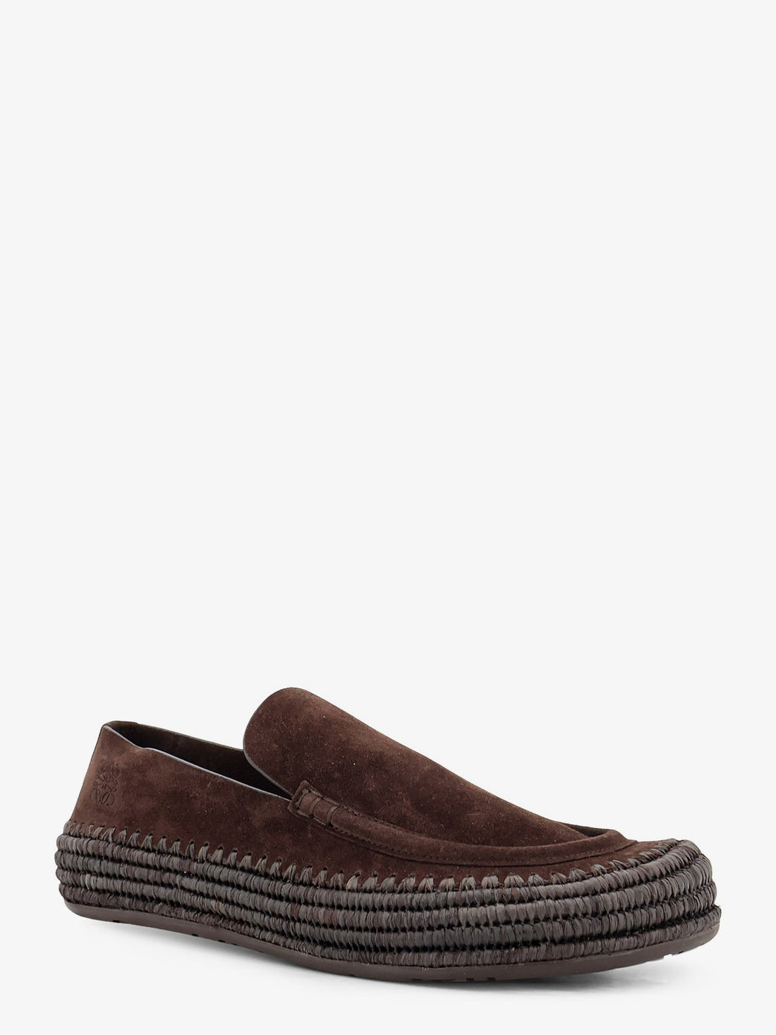 LOEWE - Rio suede and raffia loafers rio-suede-and-raffia-loafers_18c34f70-4083-415c-a11a-2d814aaeb863