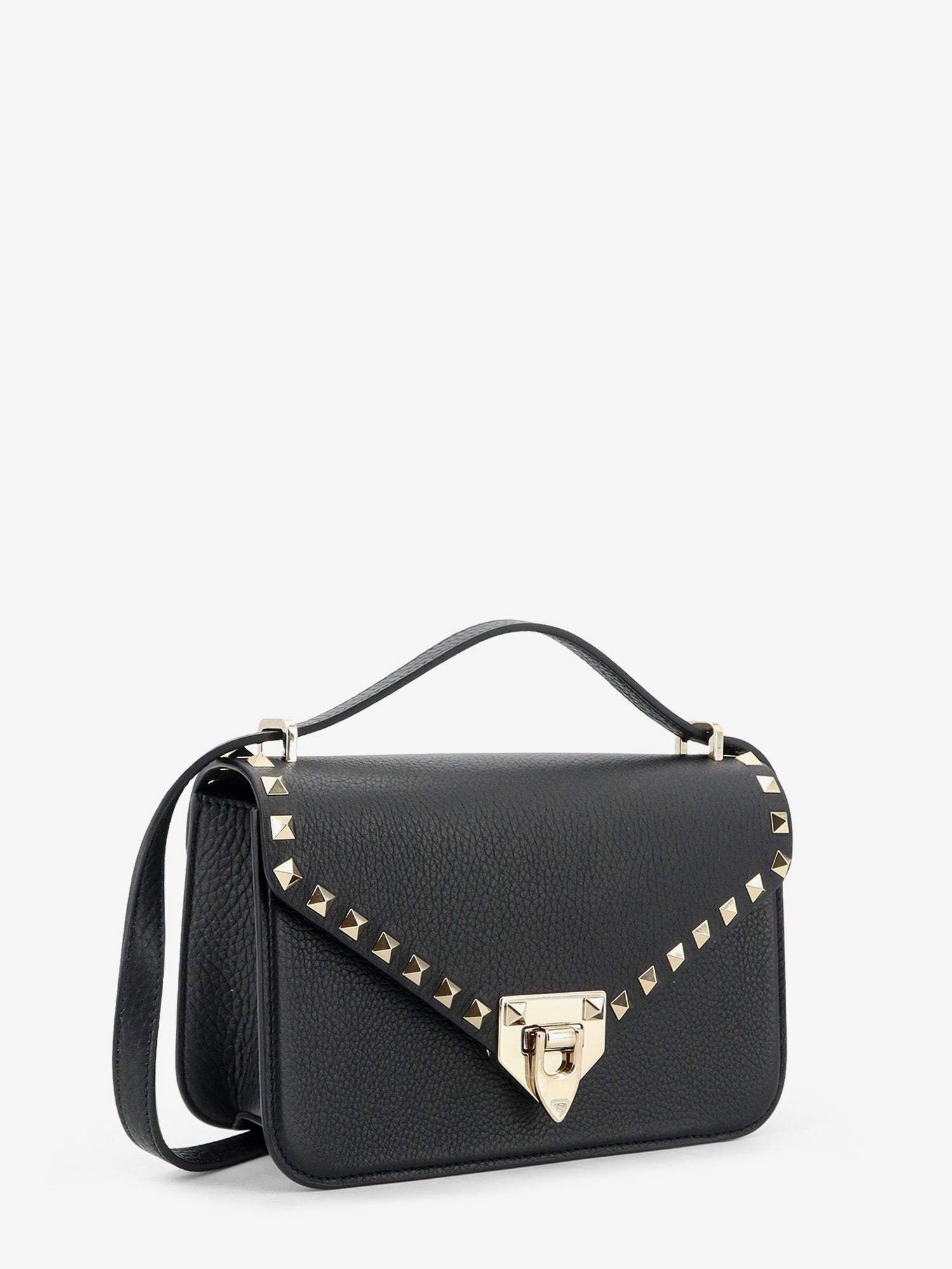 Valentino Garavani Valentino Garavani - Rockstud leather crossbody bag with stud detail