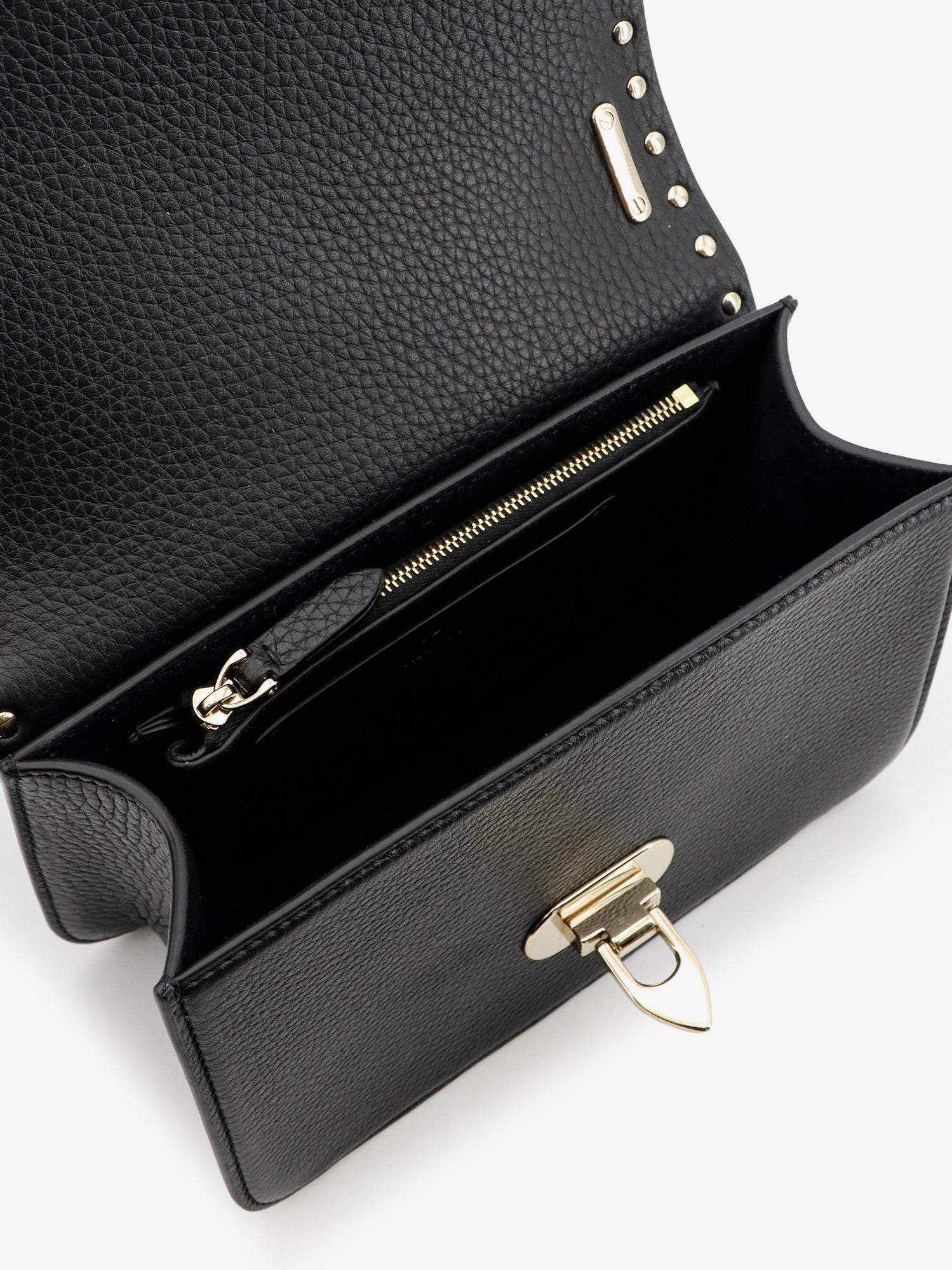 Valentino Garavani Valentino Garavani - Rockstud leather crossbody bag with stud detail
