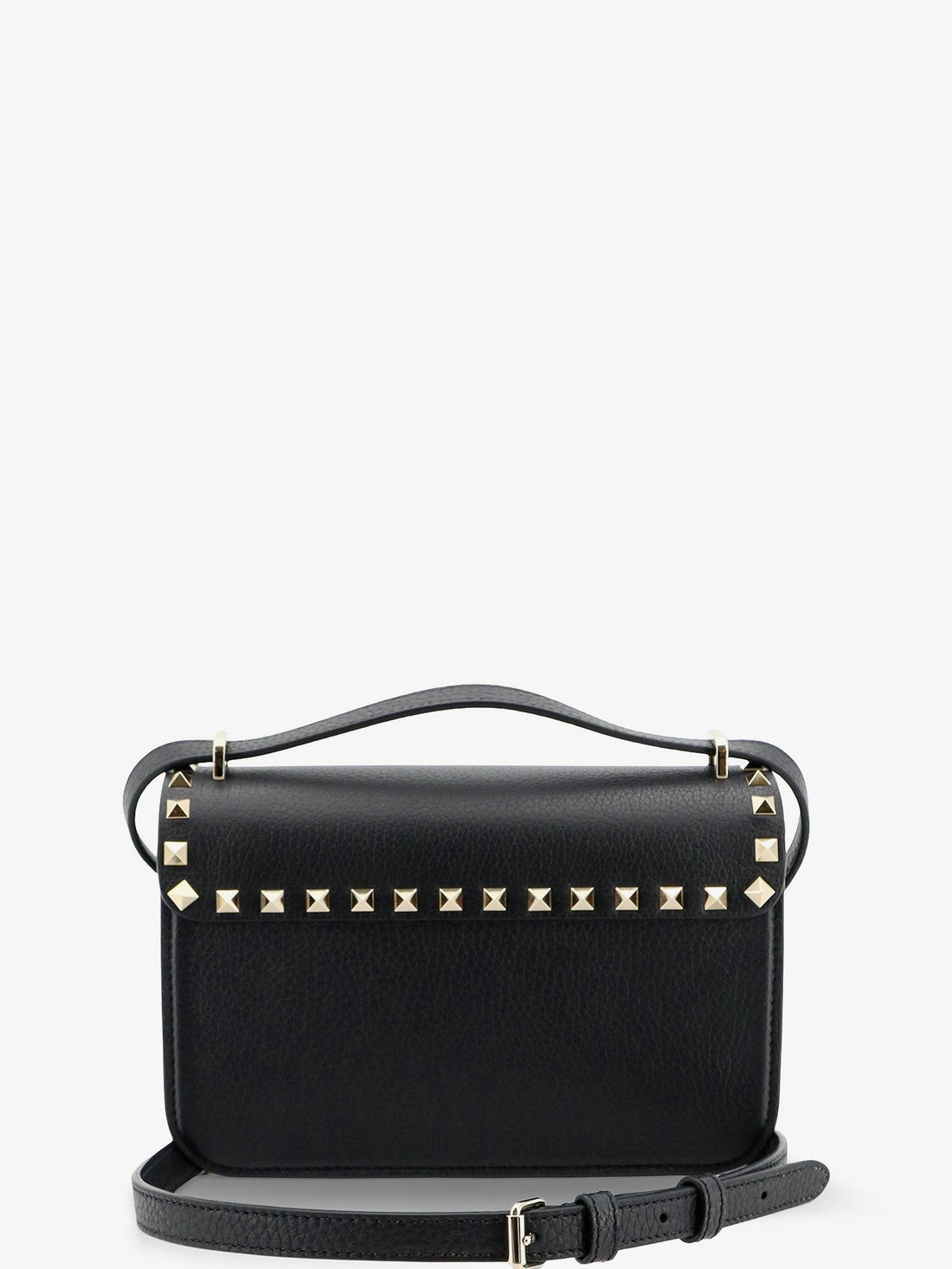 Valentino Garavani Valentino Garavani - Rockstud leather crossbody bag with stud detail