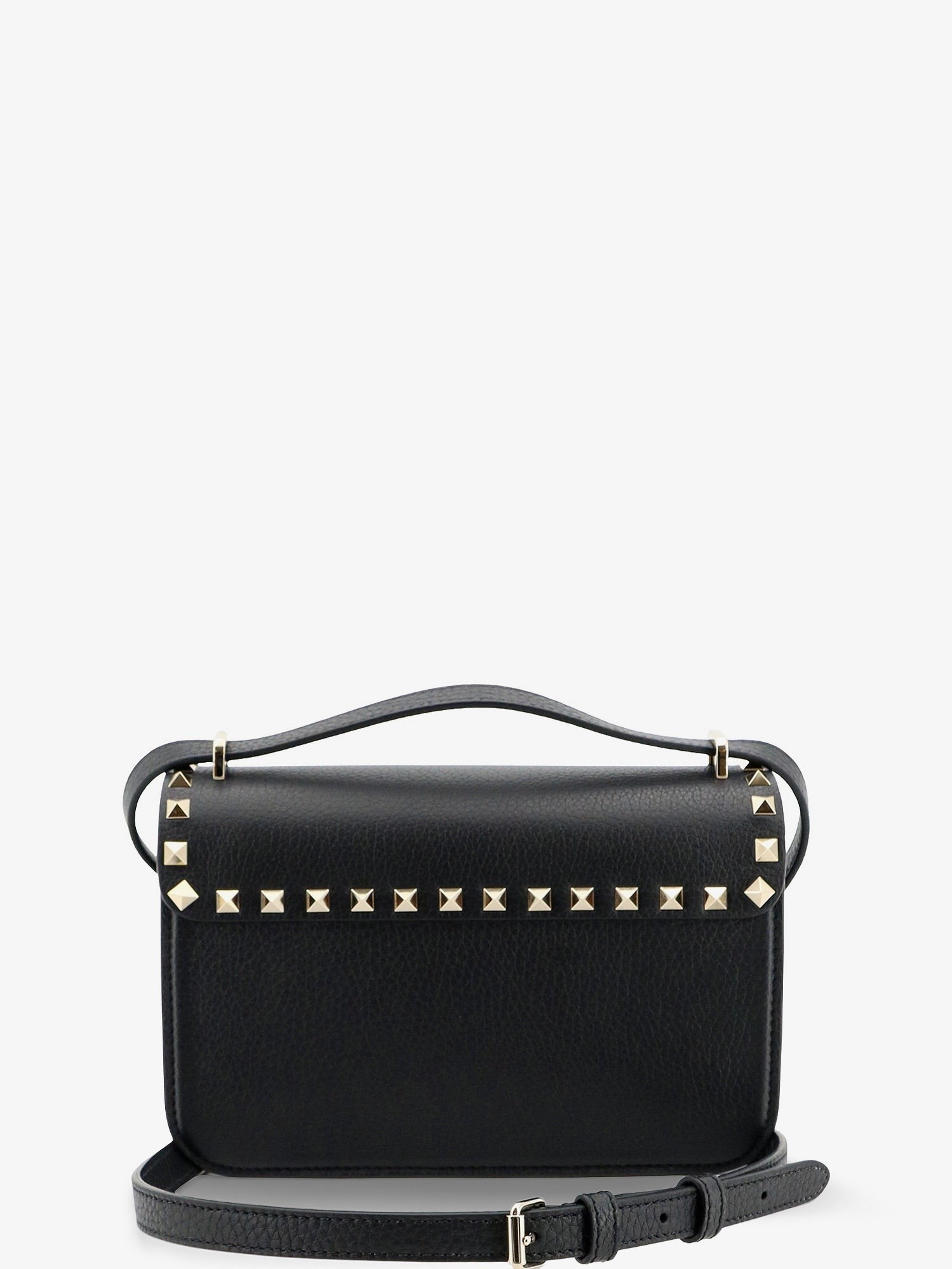 Valentino Garavani Valentino Garavani - Rockstud leather crossbody bag with stud detail