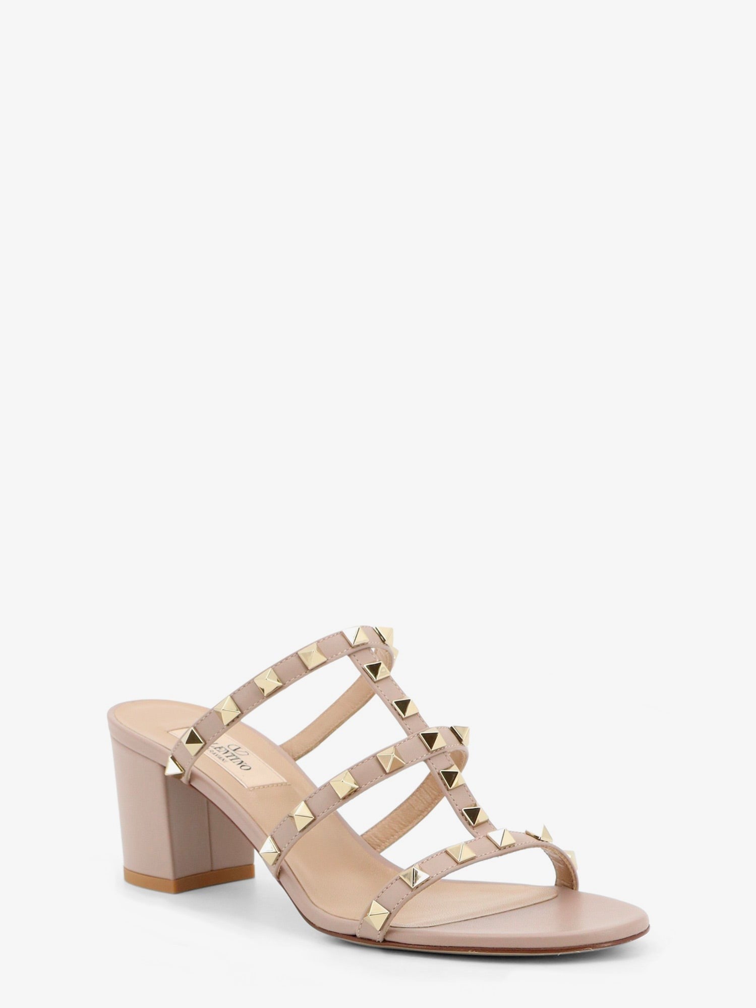 Valentino Garavani Valentino Garavani - Rockstud leather sandals with iconic all-over studs