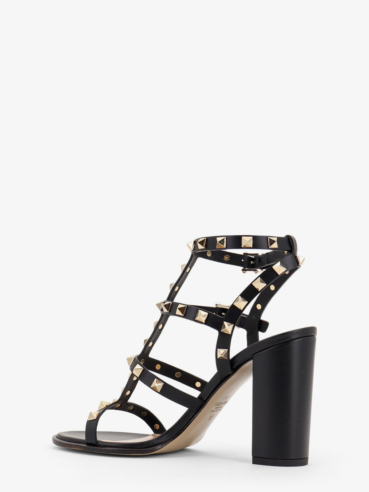 Valentino Garavani - Rockstud leather sandals with iconic all-over studs