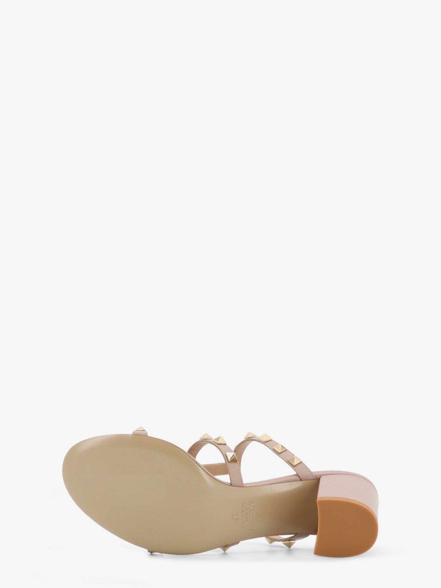 Valentino Garavani Valentino Garavani - Rockstud leather sandals with iconic all-over studs