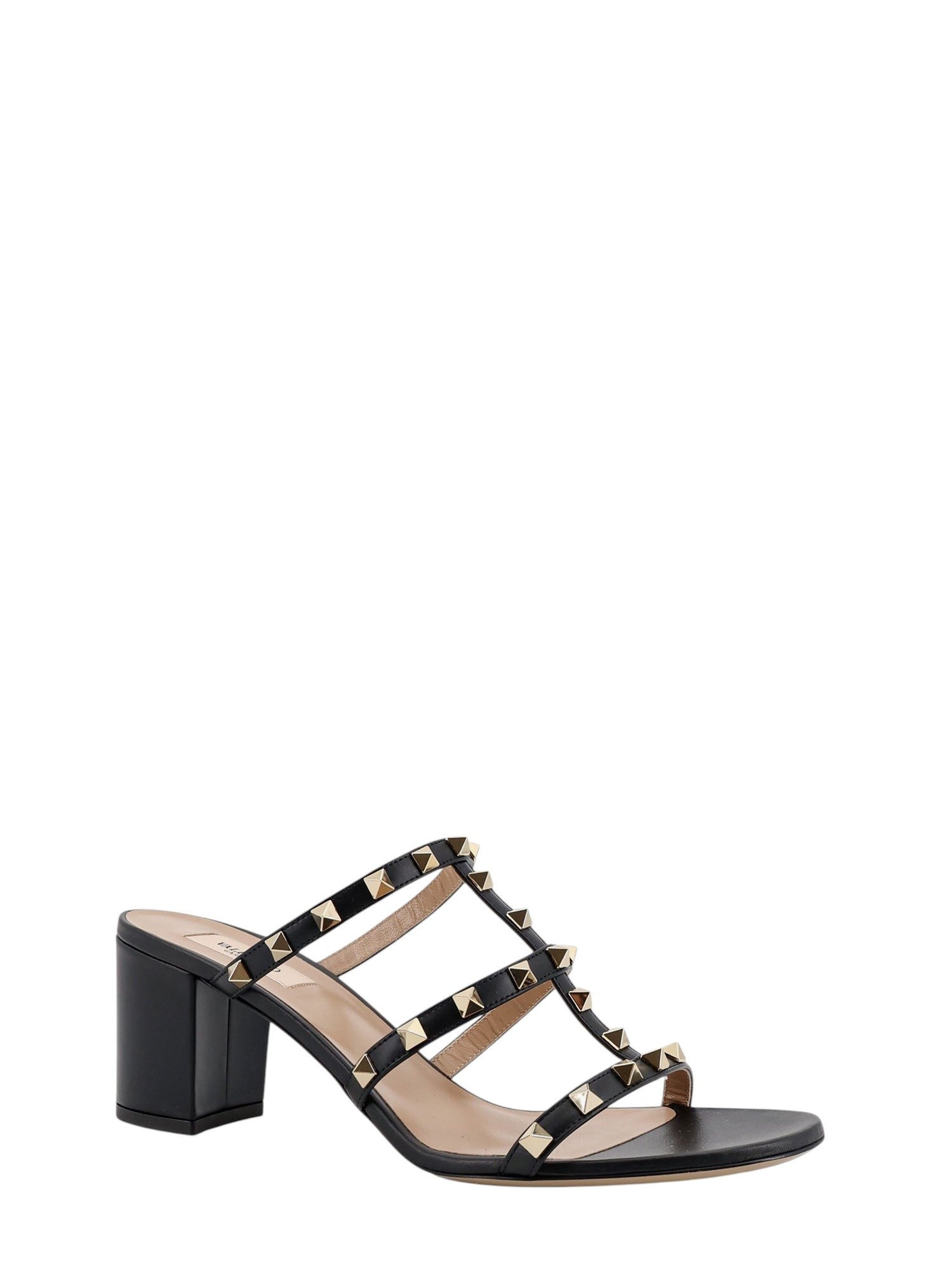 Valentino Garavani Rockstud leather sandals with iconic side studs