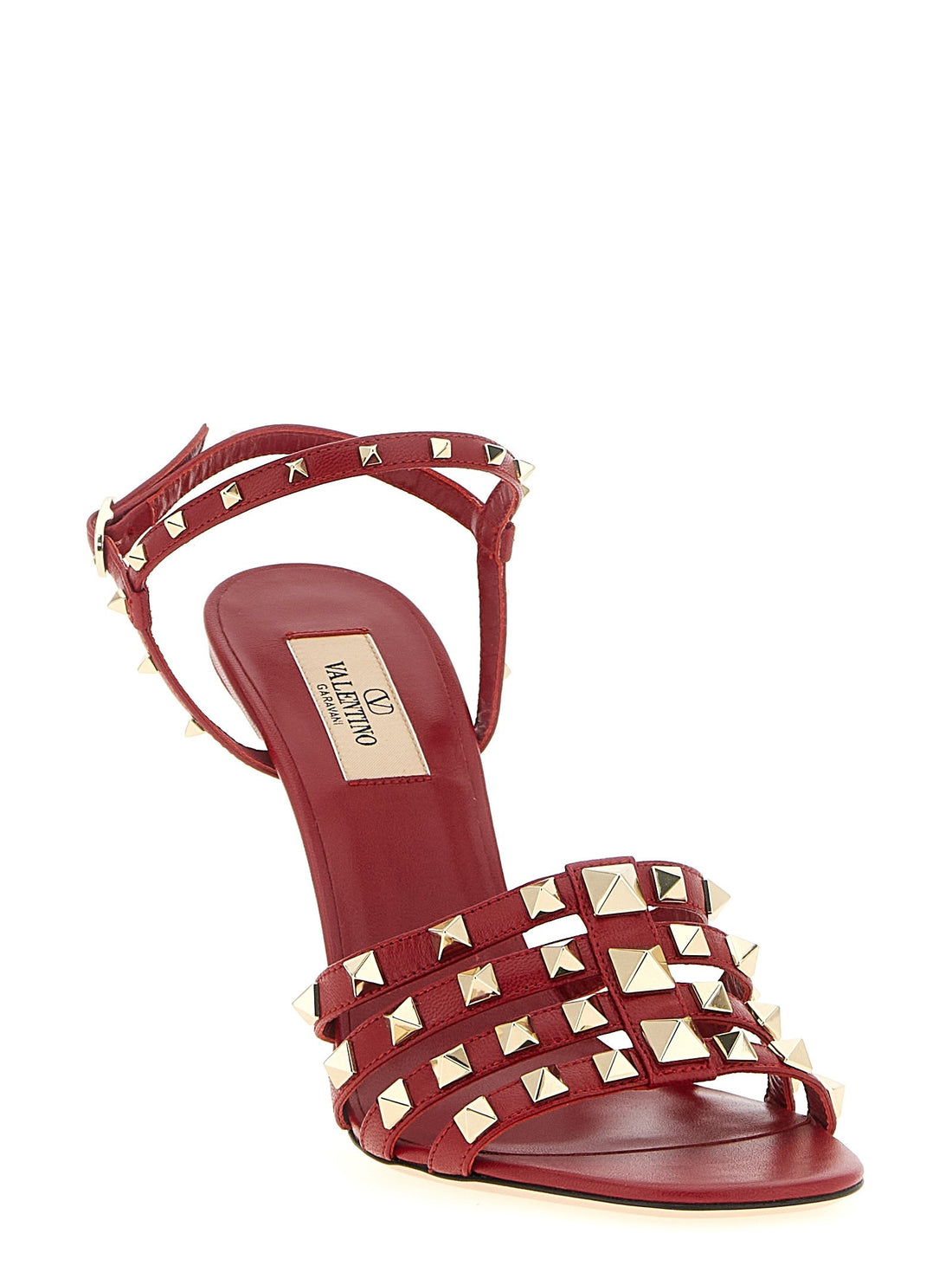 Valentino Garavani - 'Rockstud' sandals Red