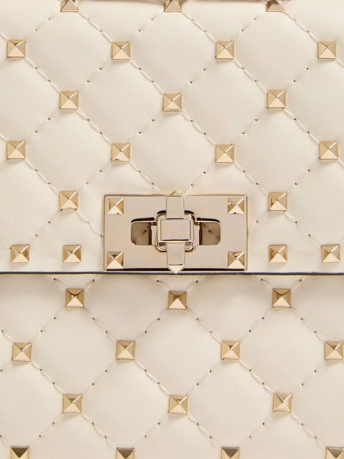 Valentino Garavani - Rockstud Spike leather crossbody bag with iconic all-over studs