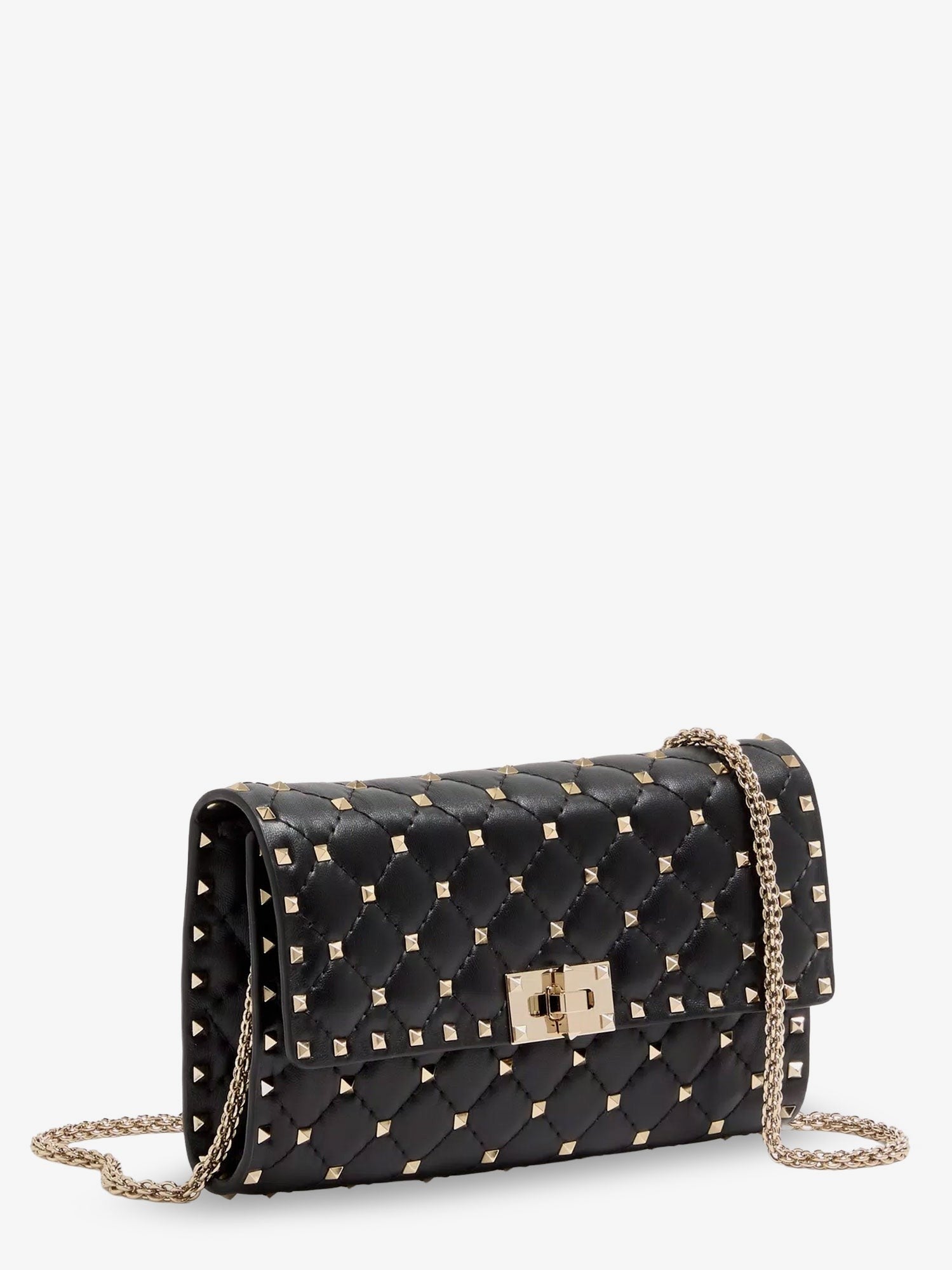 Valentino Garavani Valentino Garavani - Rockstud Spike leather crossbody bag with iconic all-over studs