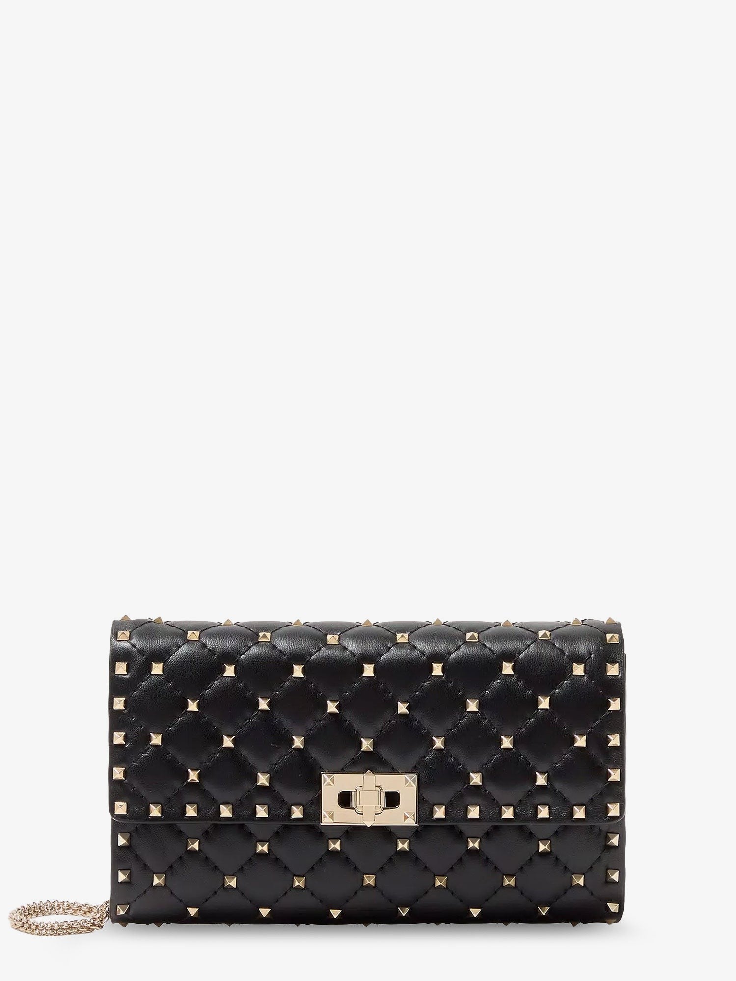 Valentino Garavani Valentino Garavani - Rockstud Spike leather crossbody bag with iconic all-over studs