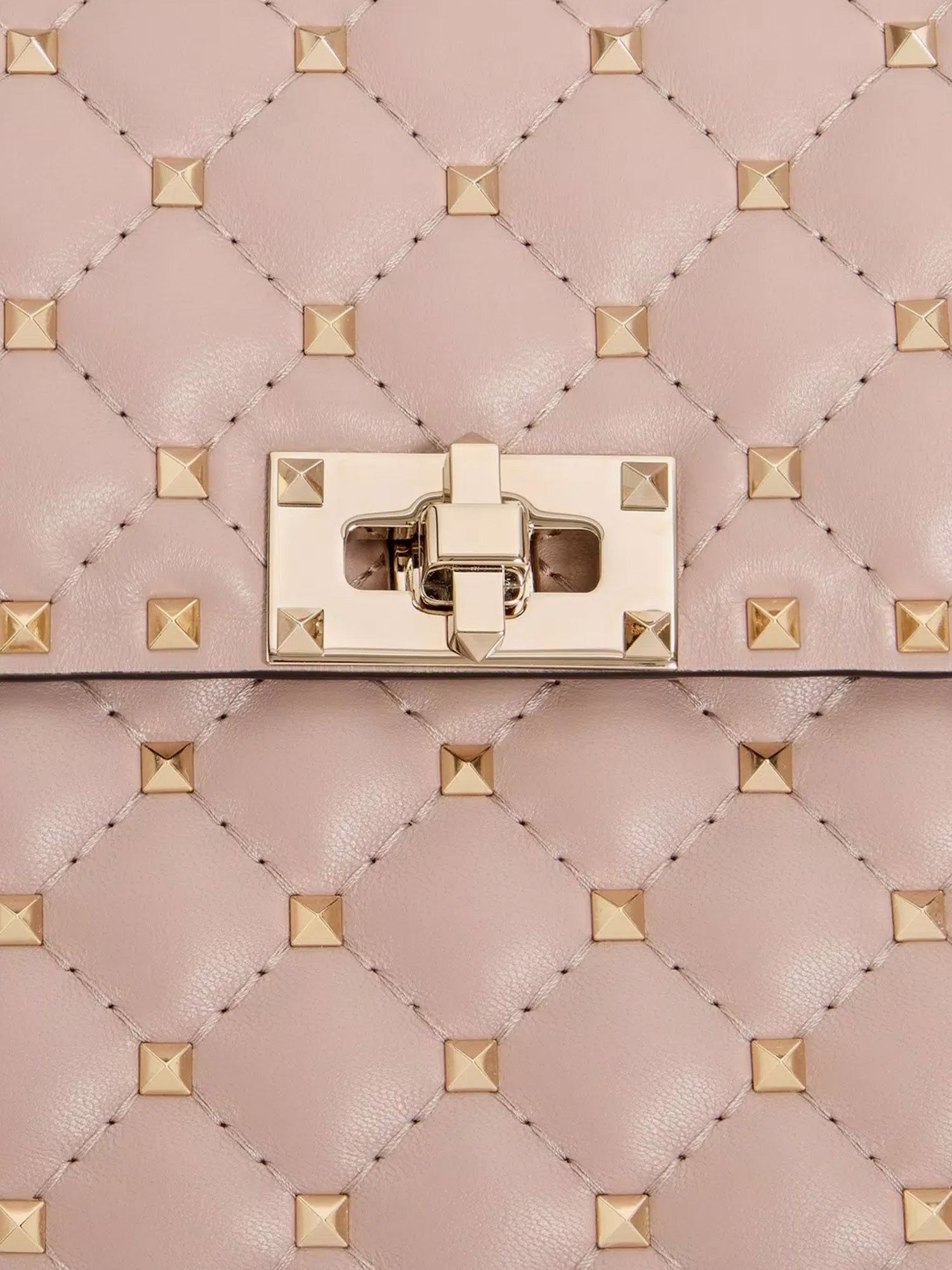 Valentino Garavani Valentino Garavani - Rockstud Spike leather crossbody bag with iconic all-over studs