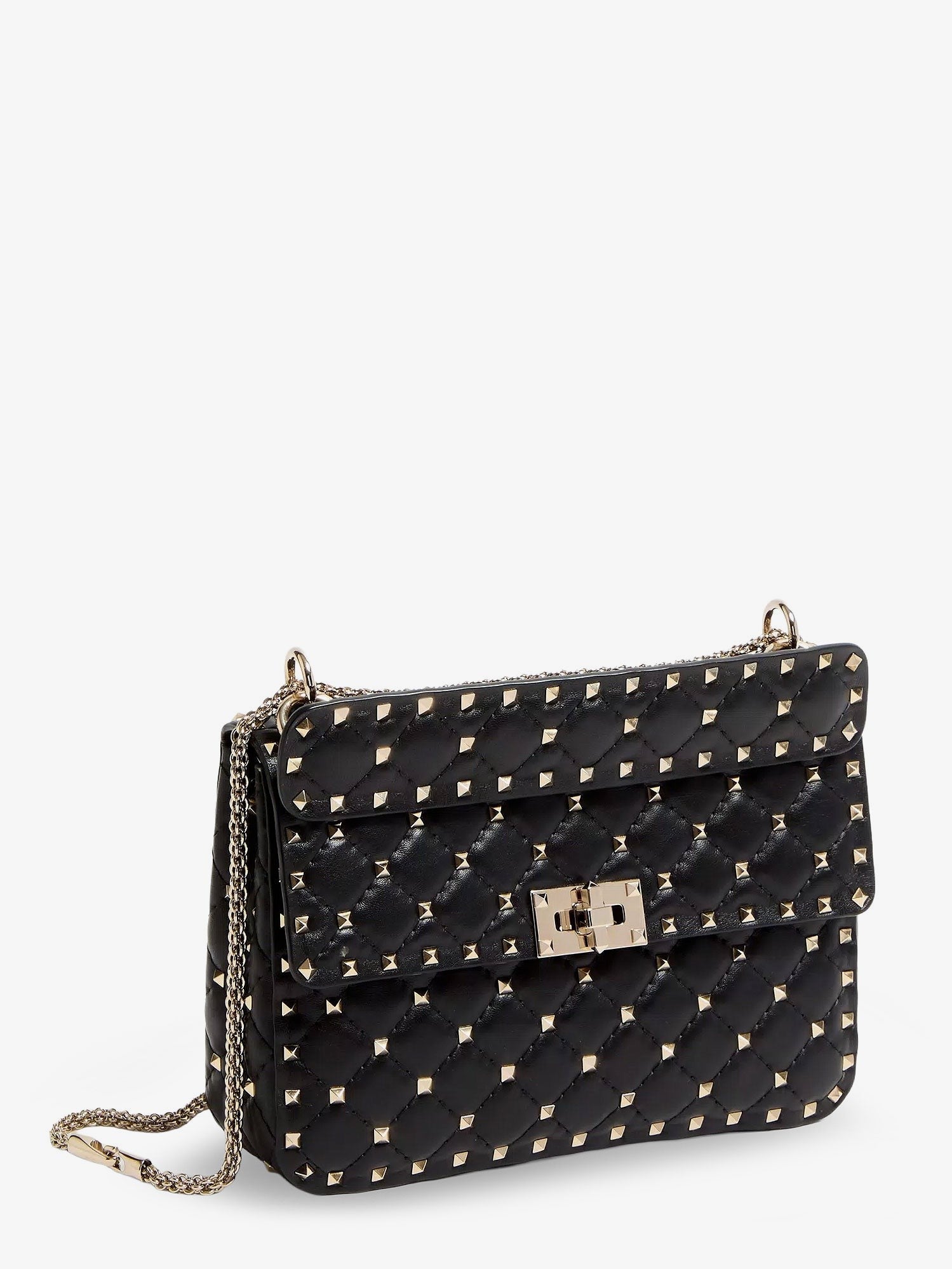 Valentino Garavani Valentino Garavani - Rockstud Spike leather crossbody bag with iconic all-over studs