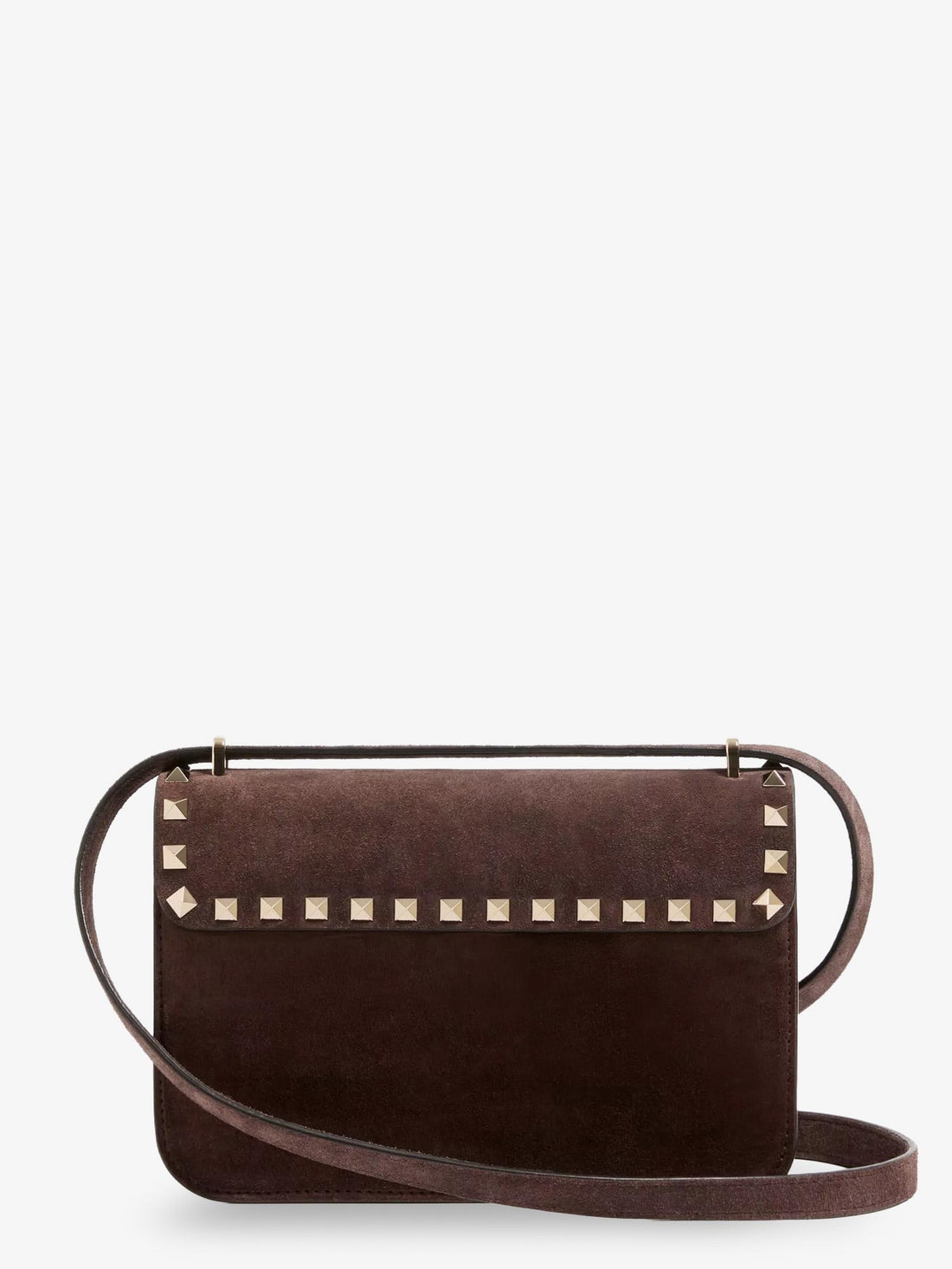 Valentino Garavani Valentino Garavani - Rockstud suede crossbody bag