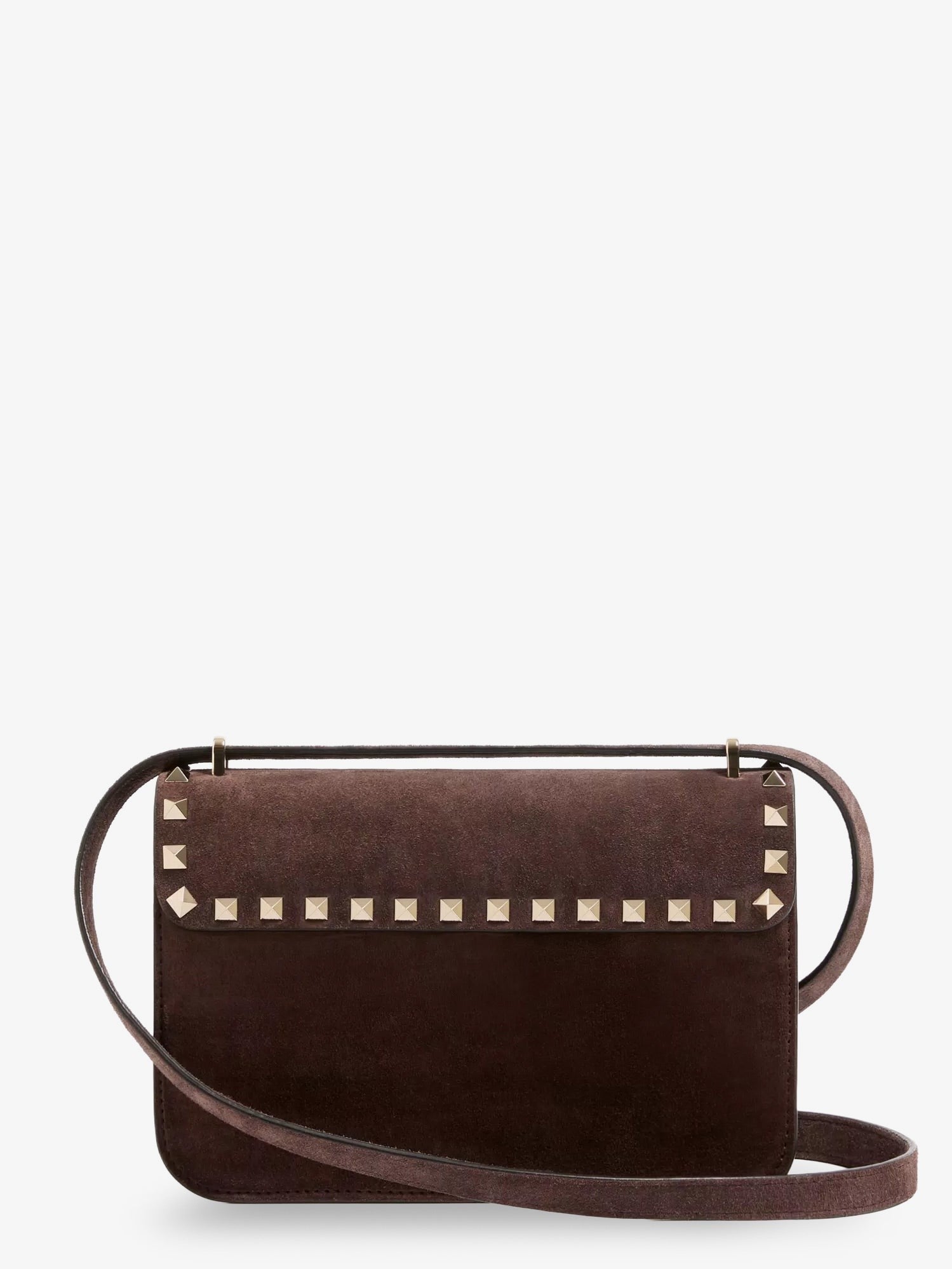 Valentino Garavani Valentino Garavani - Rockstud suede crossbody bag