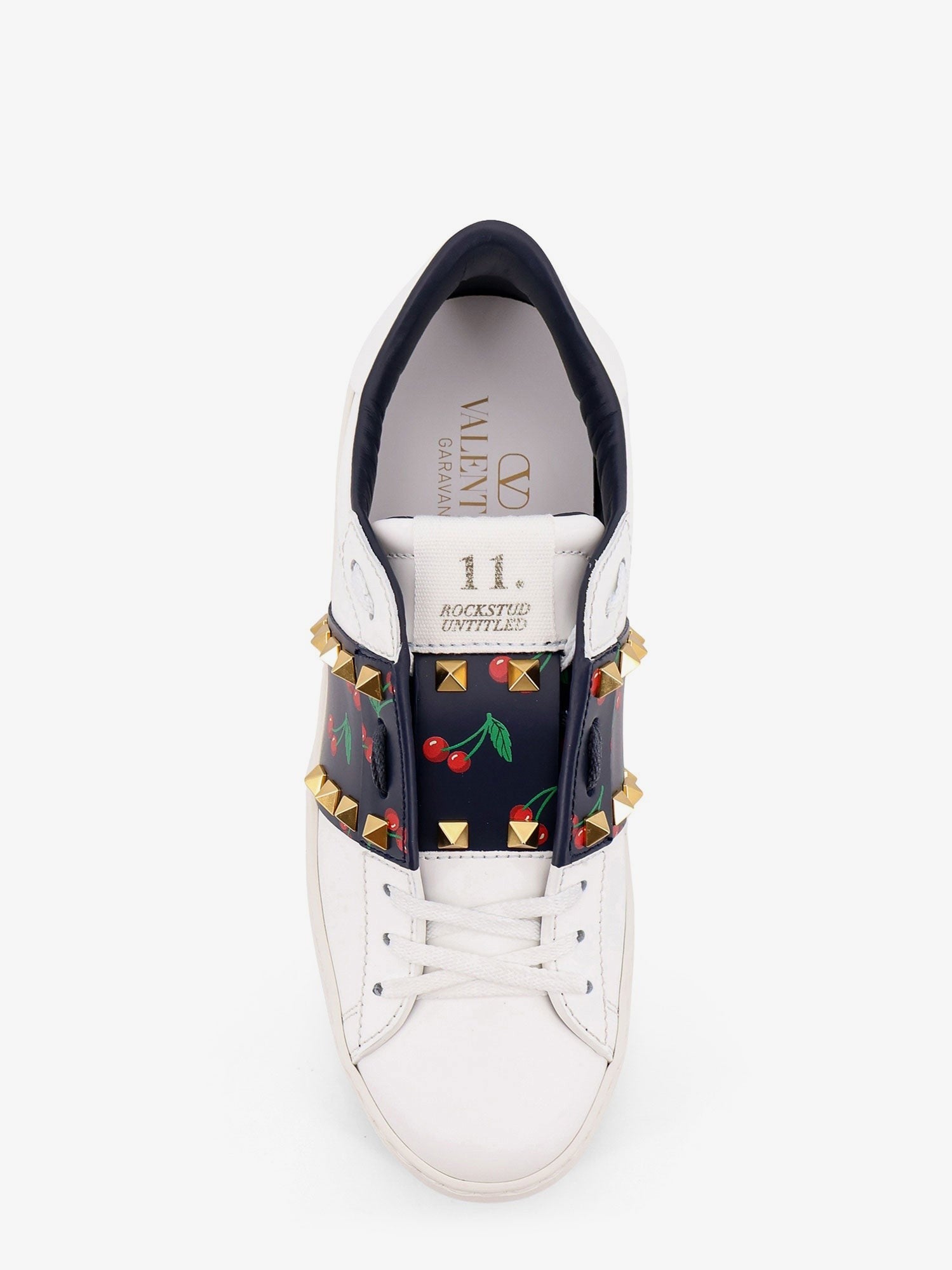 Rockstud Untitled leather low-top sneakers