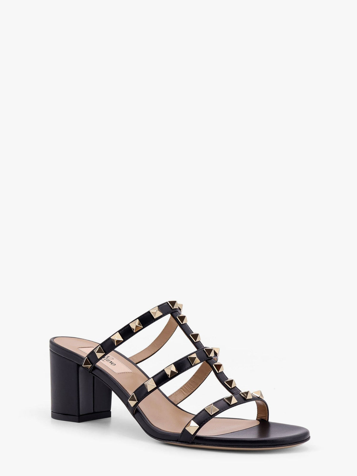 Valentino Garavani - Rockstuds leather sandals with iconic all-over studs