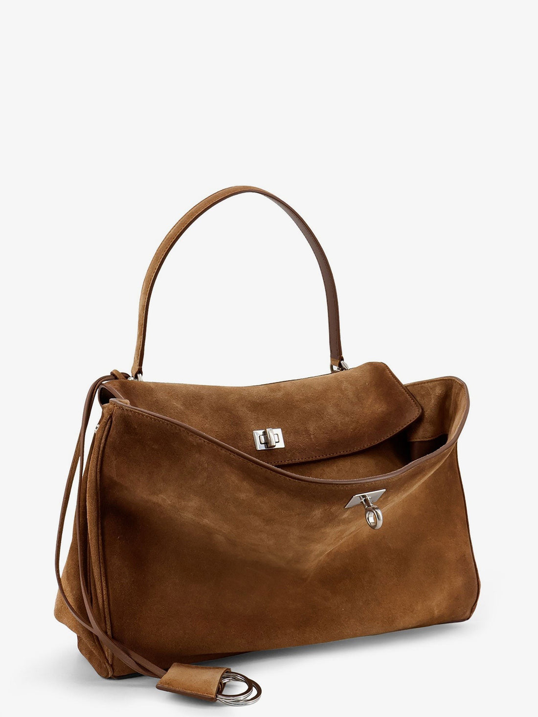 Balenciaga - Rodeo M suede shoulder bag rodeo-m-suede-shoulder-bag_f0d69c3b-2a98-4668-b9b6-63a5337b5322