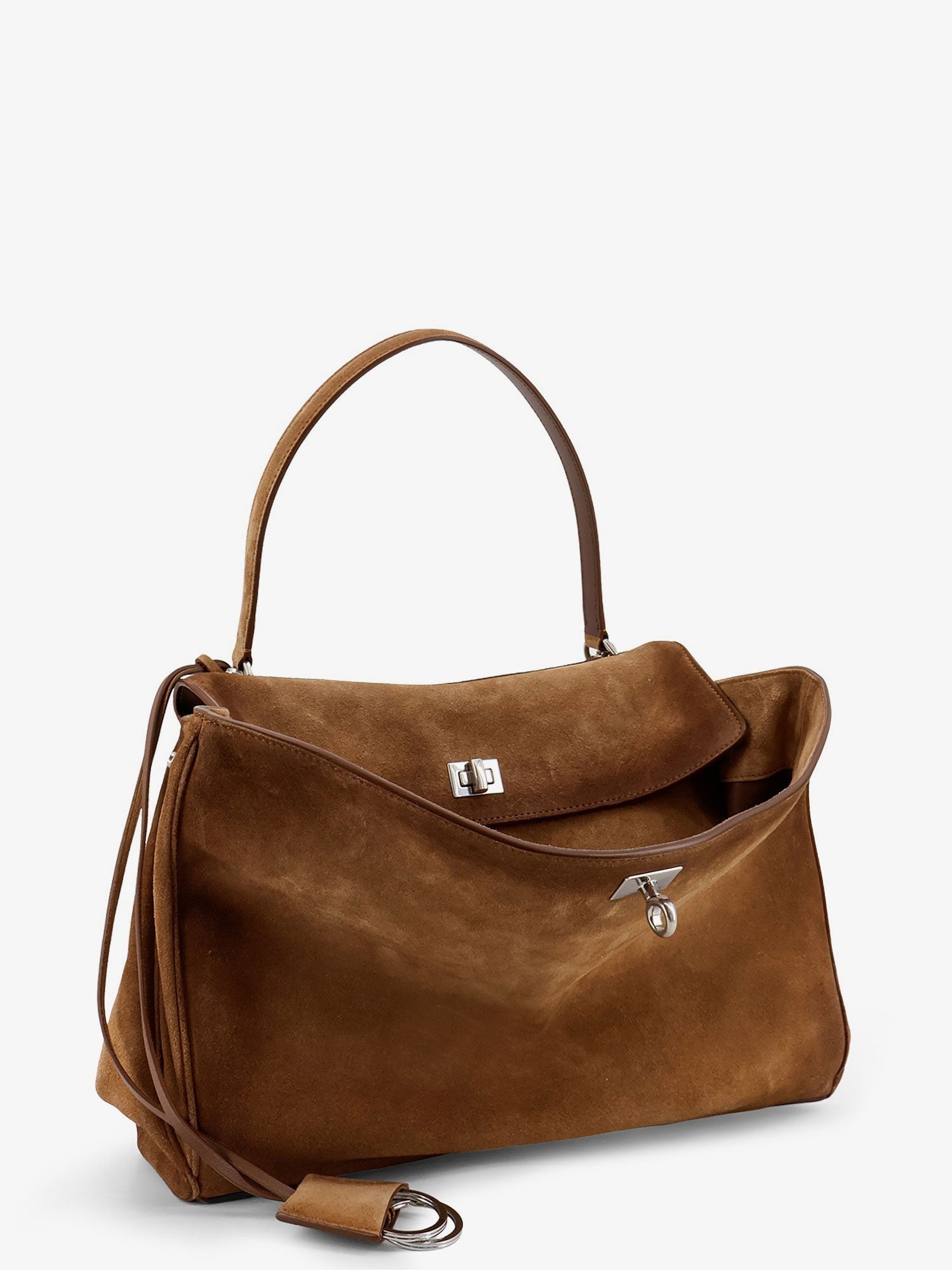 Balenciaga Balenciaga - Rodeo M suede shoulder bag