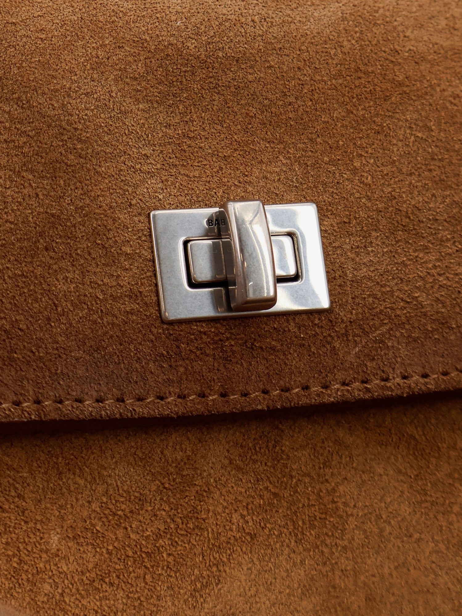 Balenciaga Balenciaga - Rodeo M suede shoulder bag