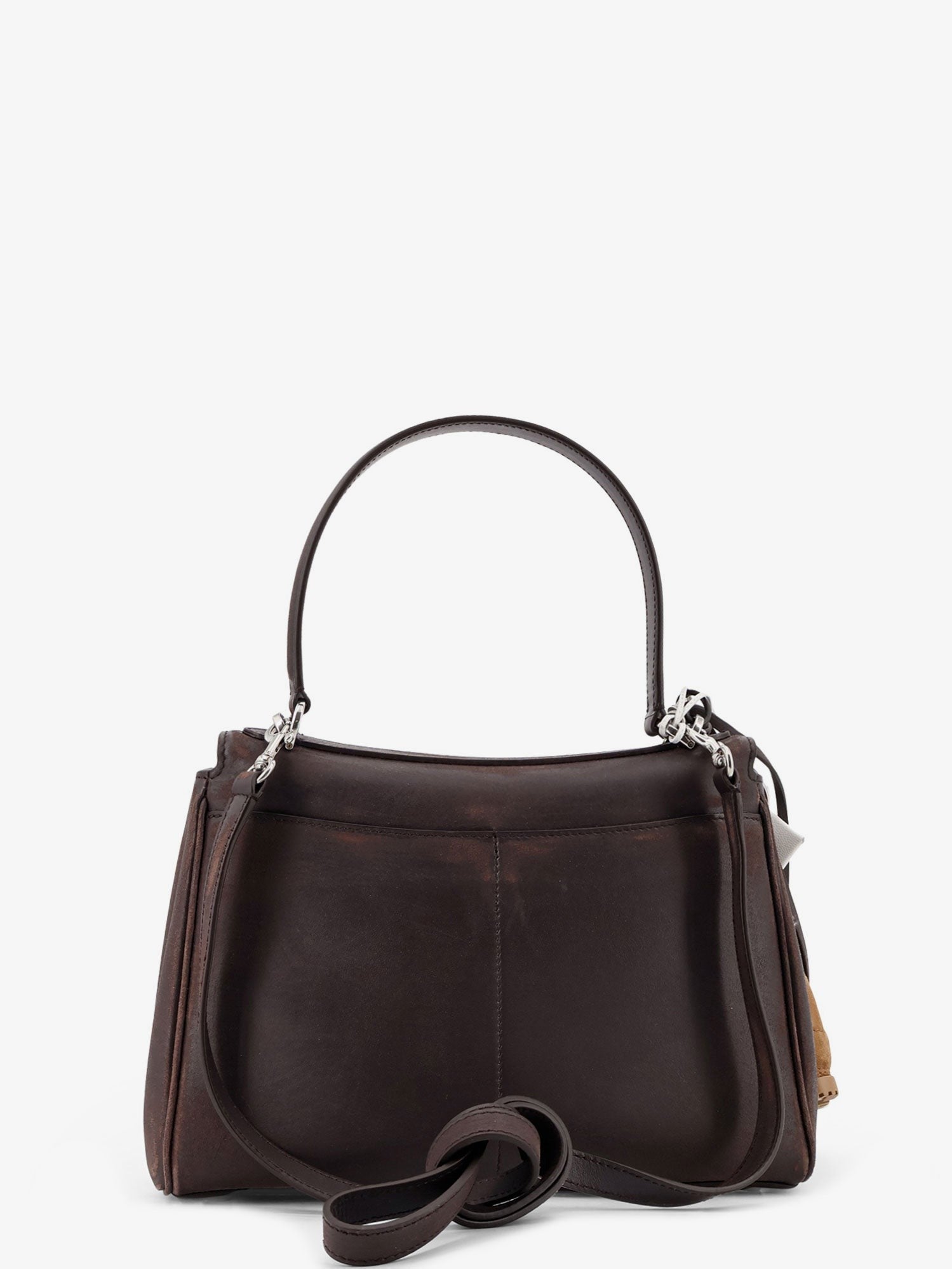 Balenciaga Balenciaga - Rodeo S leather crossbody bag with vintage motif