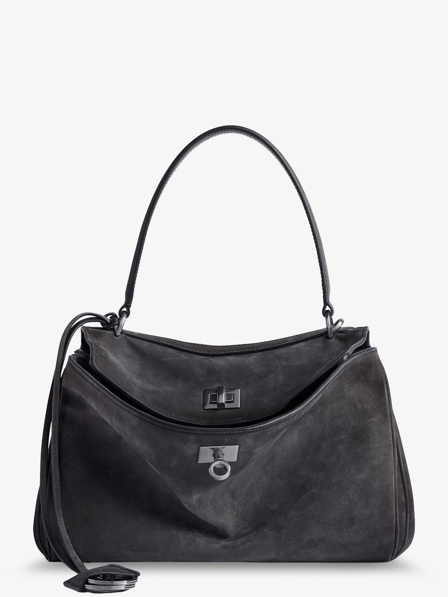 Balenciaga Balenciaga - Rodeo S suede crossbody bag