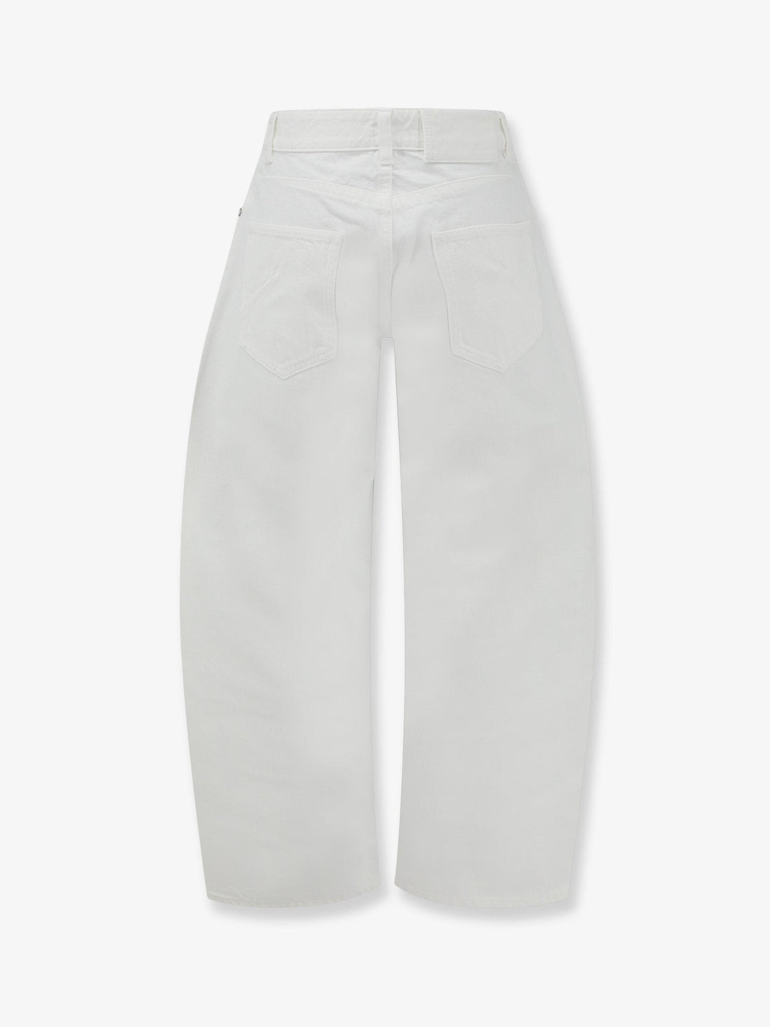 ALAIA - Rodeo white denim trousers rodeo-white-denim-trousers_c69842c0-aba7-4c99-8fe4-e8be586fced3