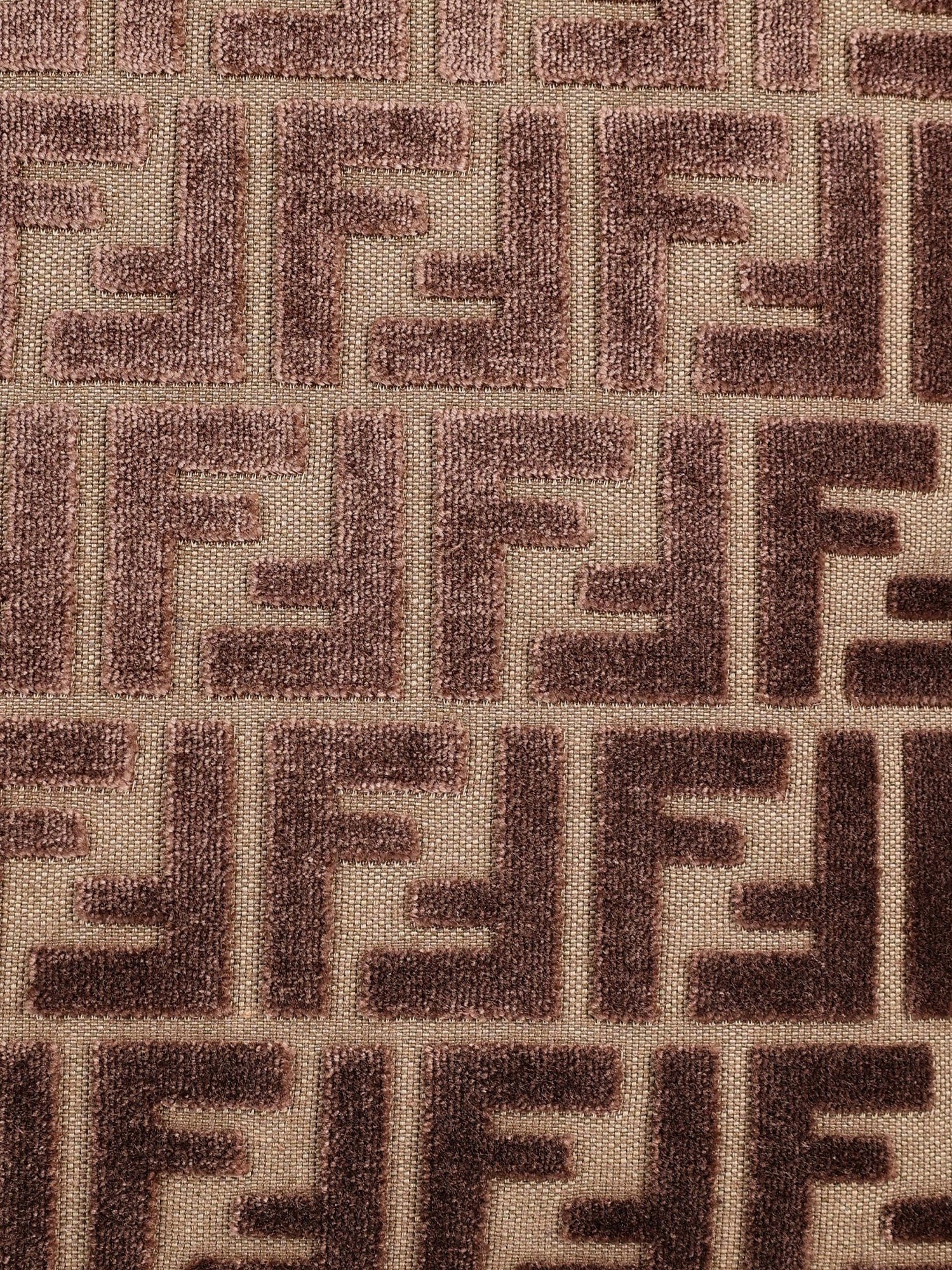 Roll Large FF jacquard fabric shopping bag