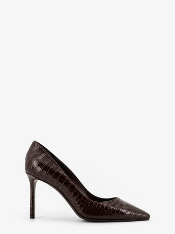 Romy 85 leather pumps with croco effect romy-85-leather-pumps-with-croco-effect