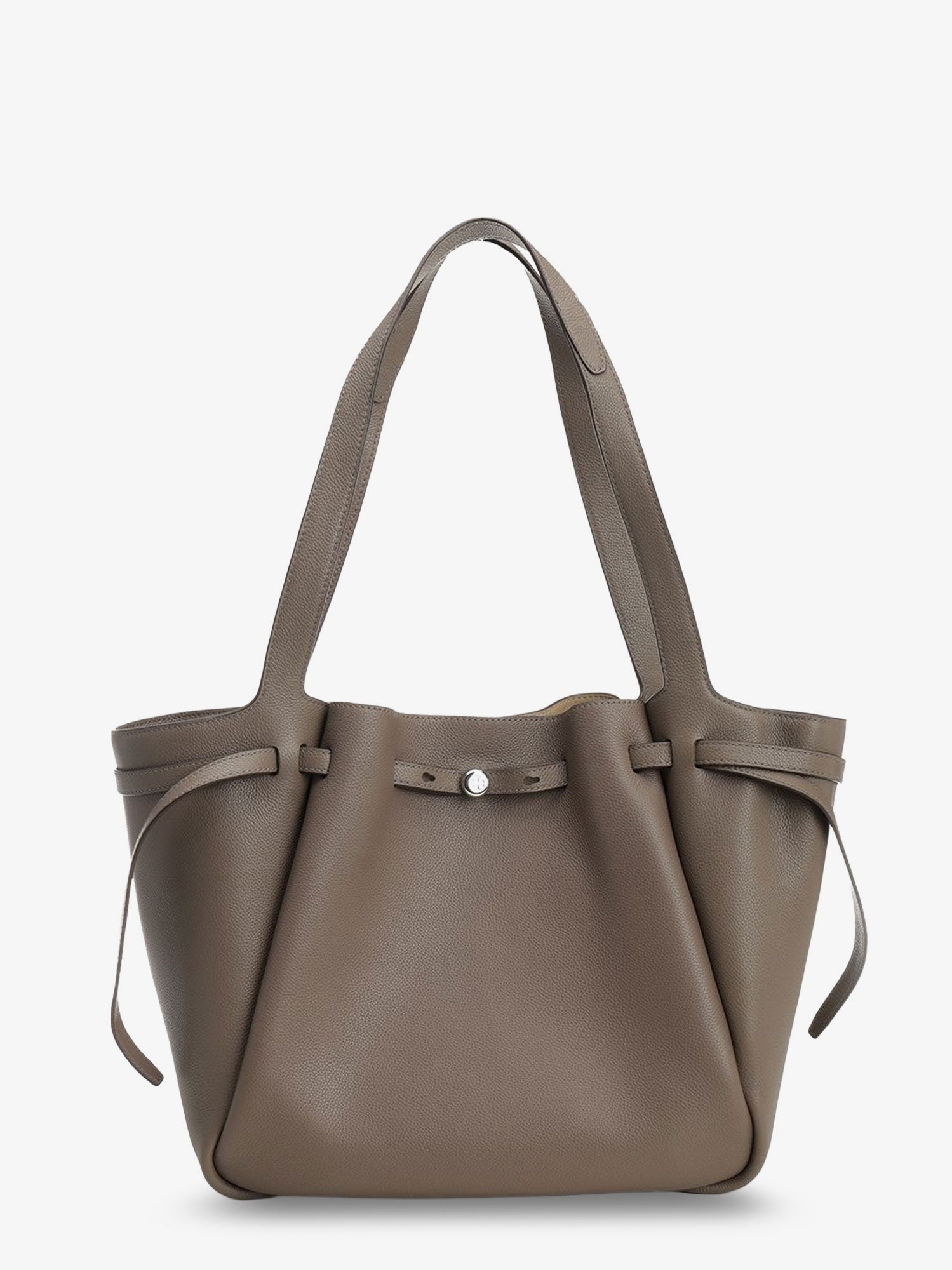 Romy leather shoulder bag