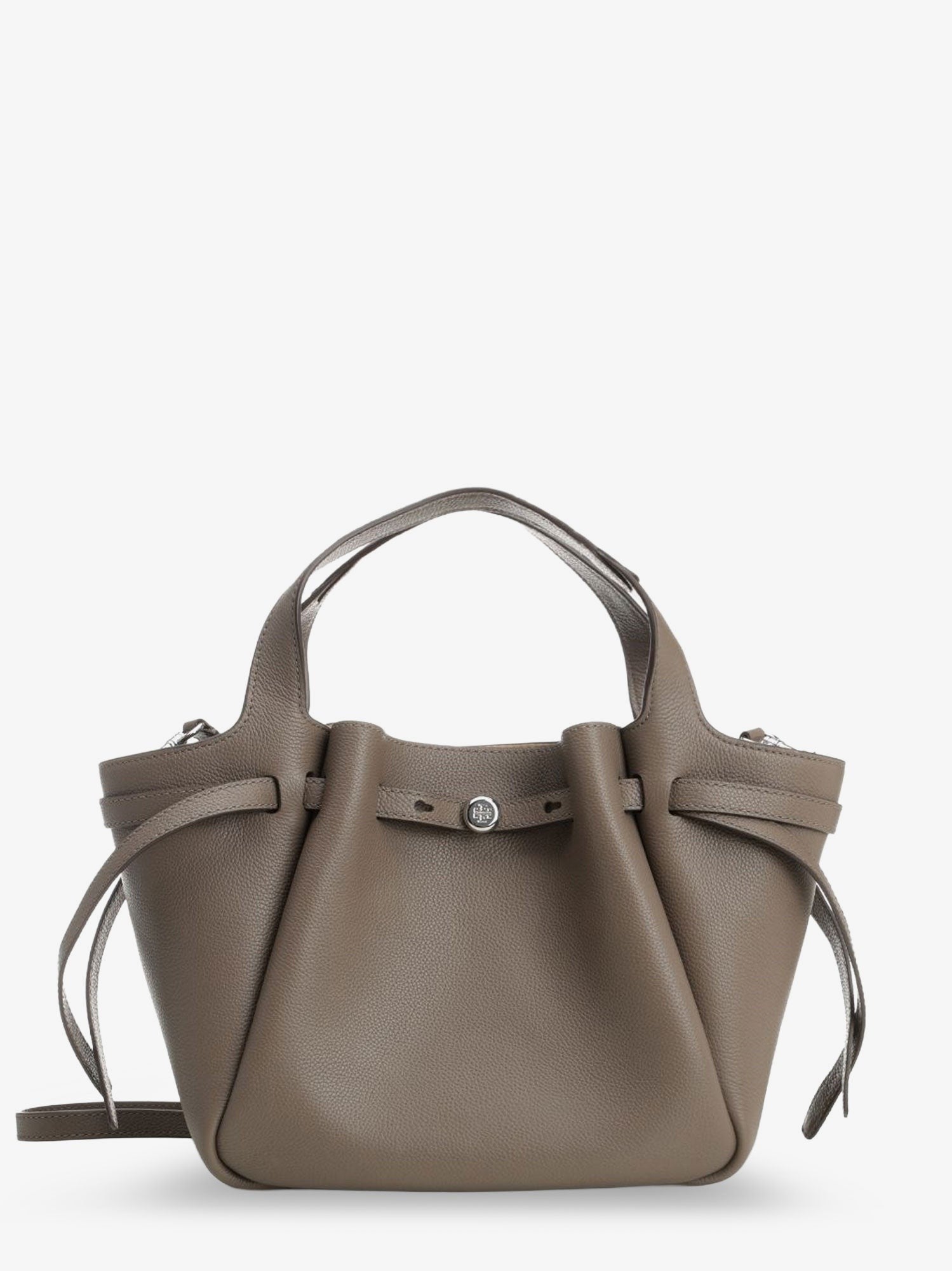 Romy leather shoulder bag