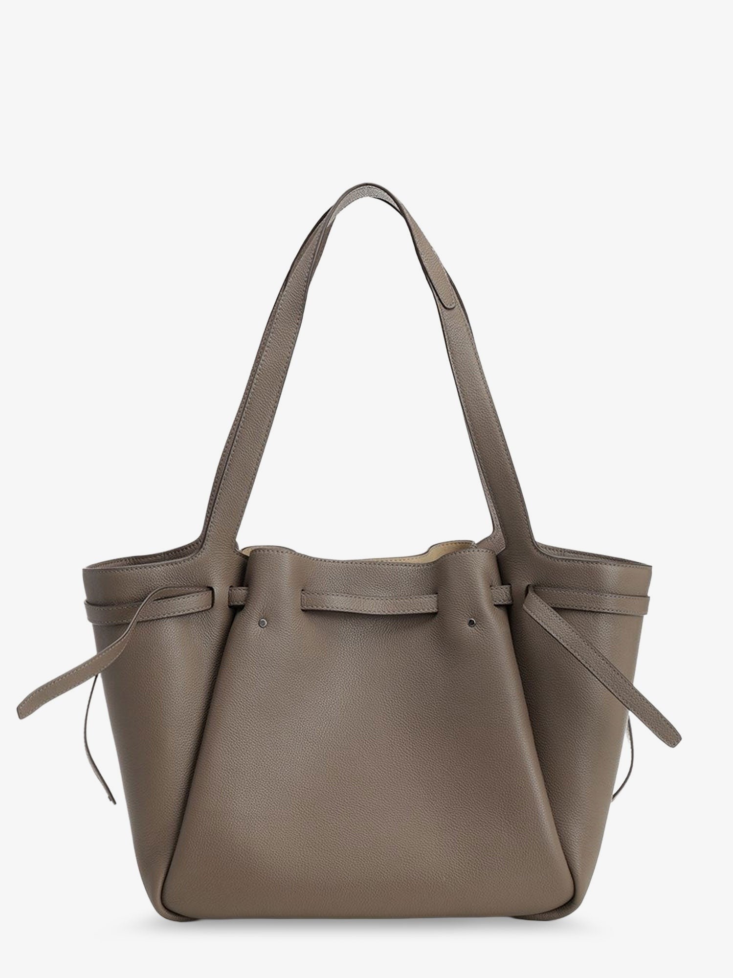 Romy leather shoulder bag