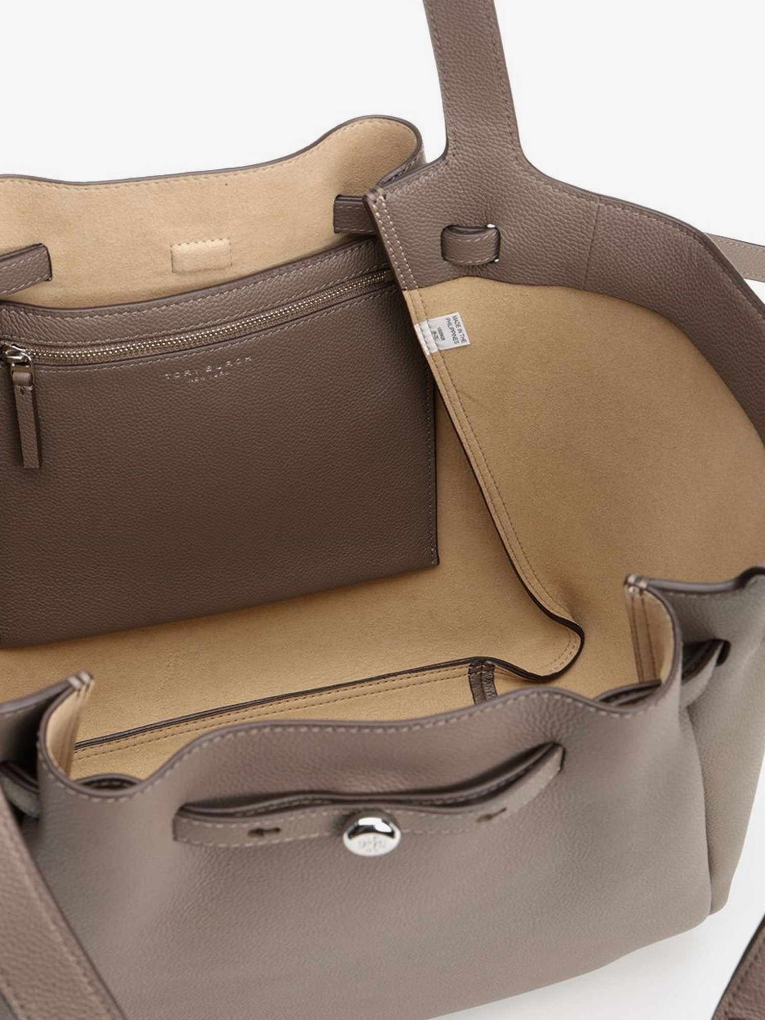 Romy leather shoulder bag