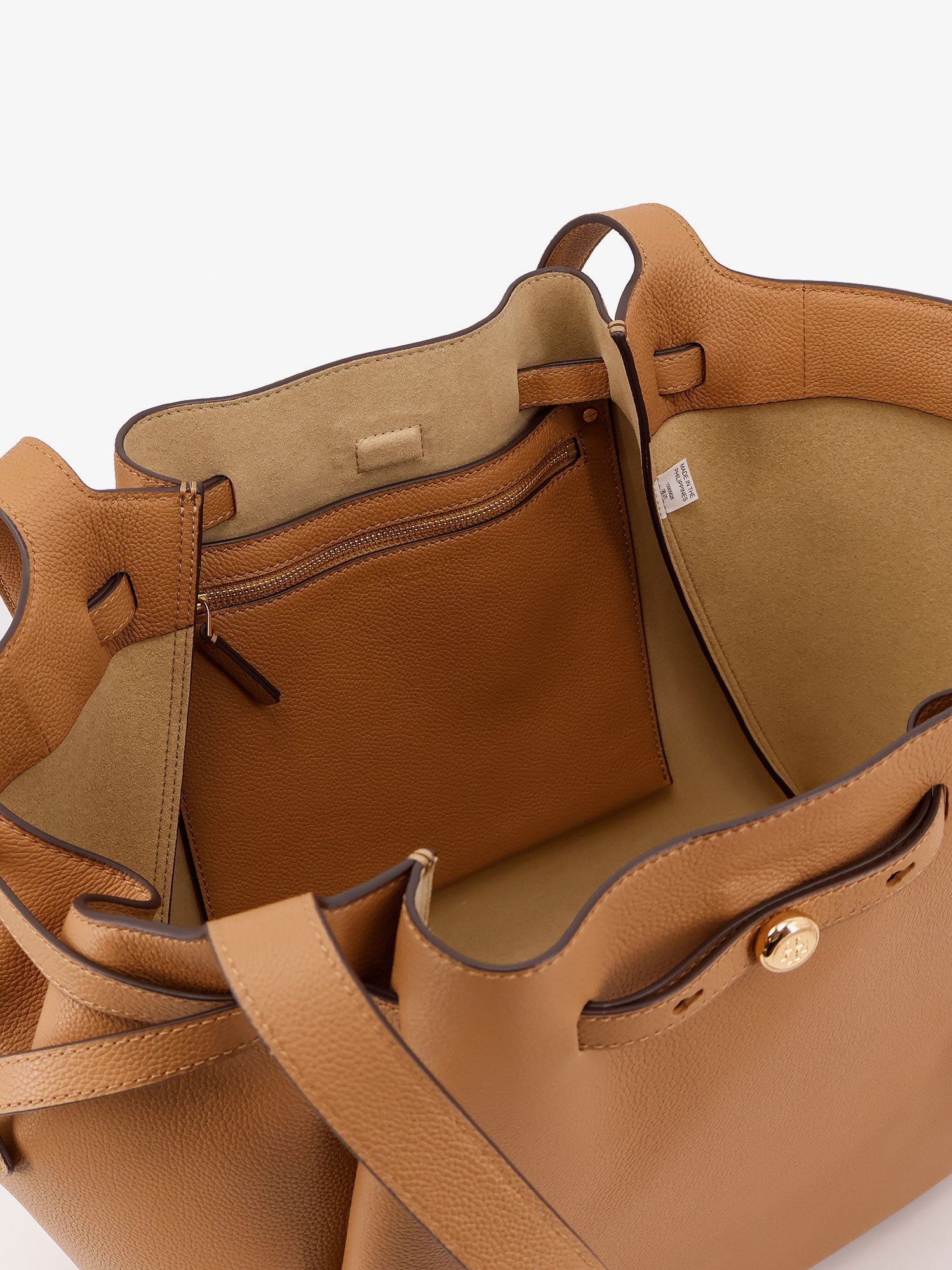 Tory Burch - Romy Pebbled leather tote shoulder bag