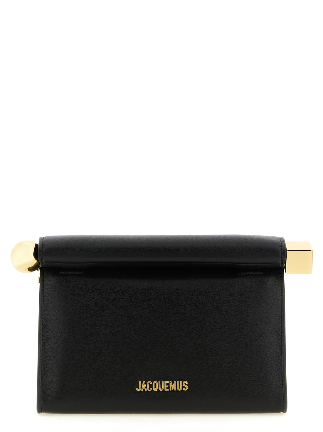 JACQUEMUS - Rond Carré clutch bag Black U