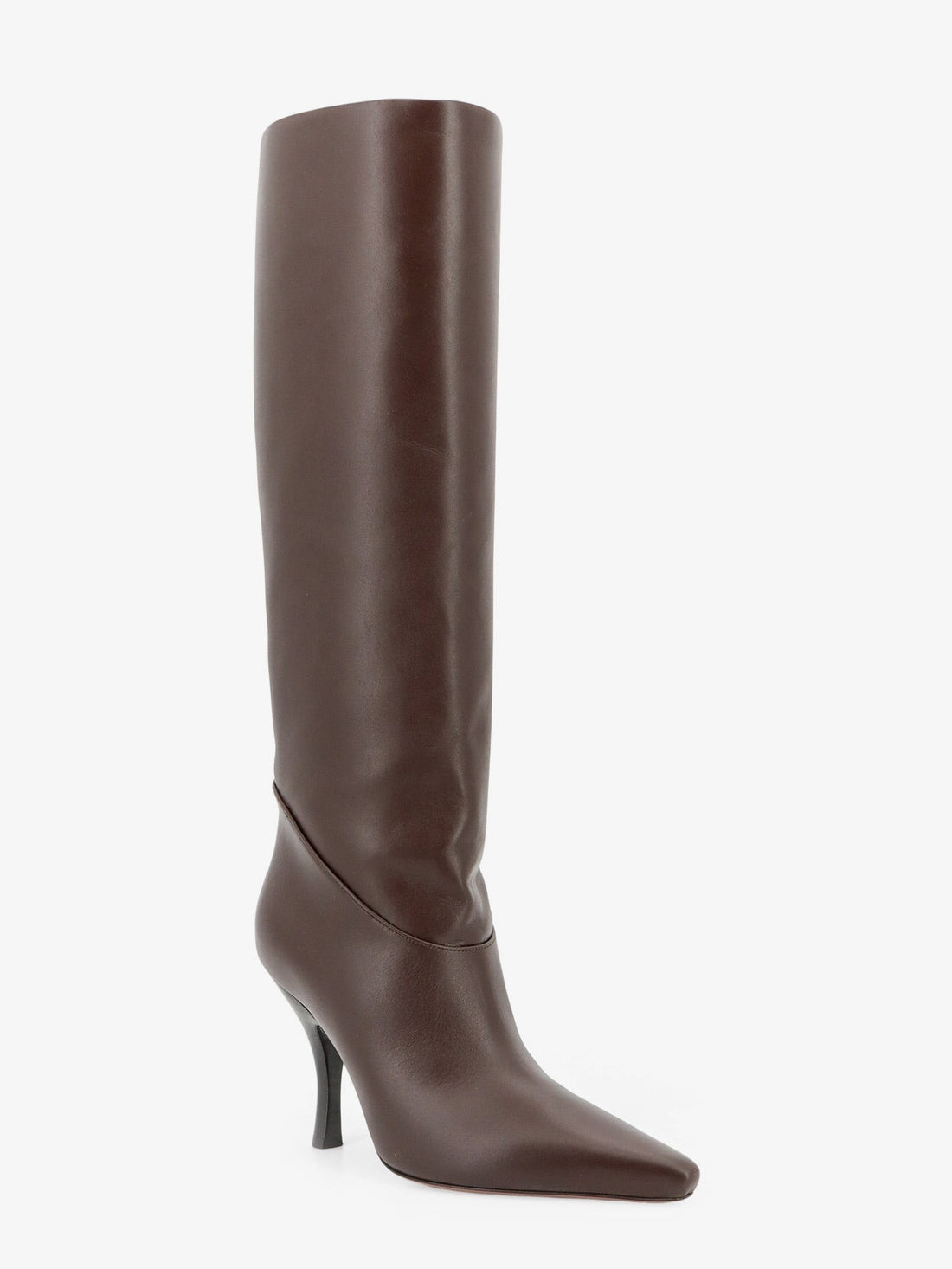 PARIS TEXAS - Rose 95 leather boots Ebano