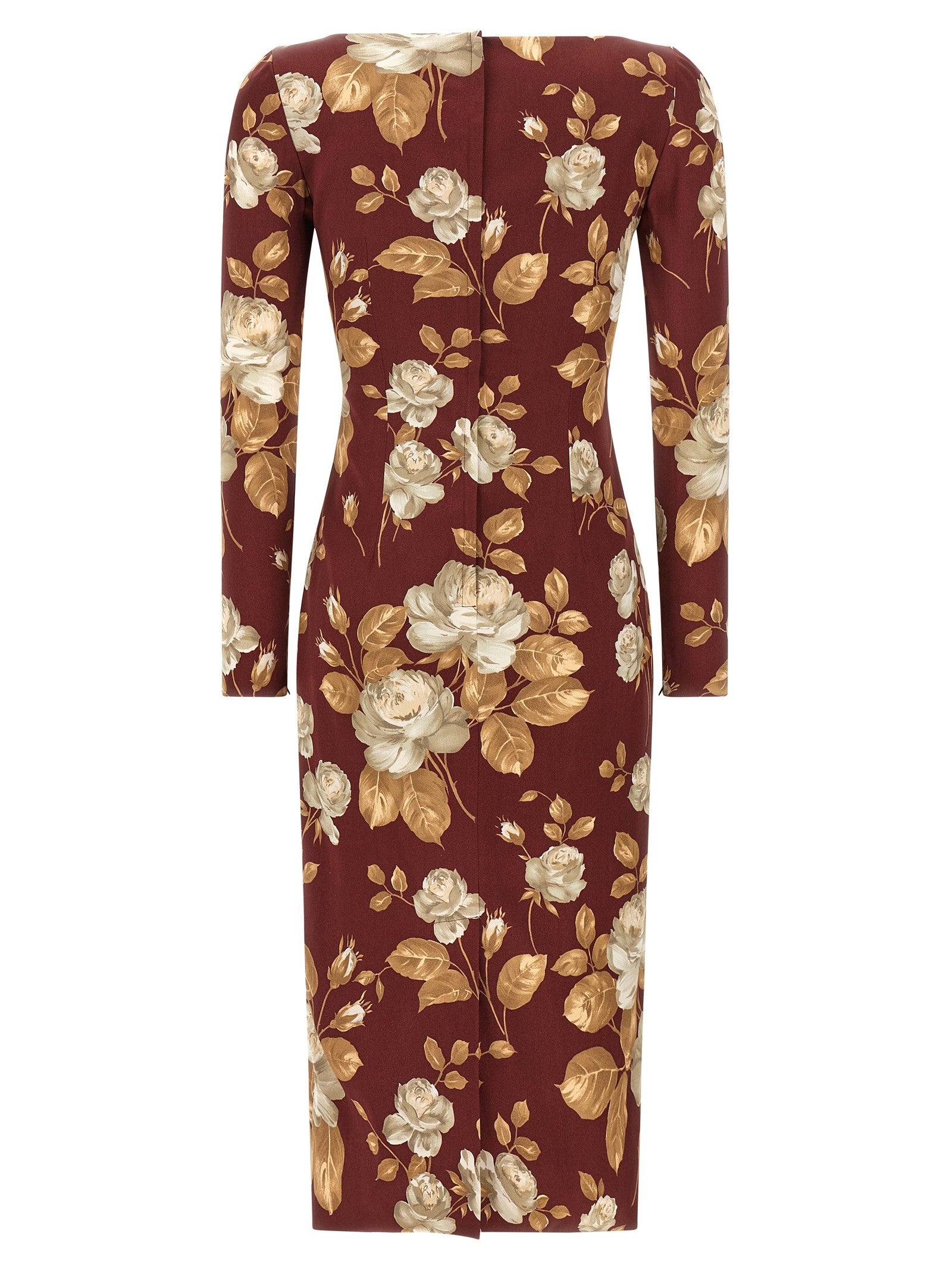 Dolce & Gabbana - Rose print dress
