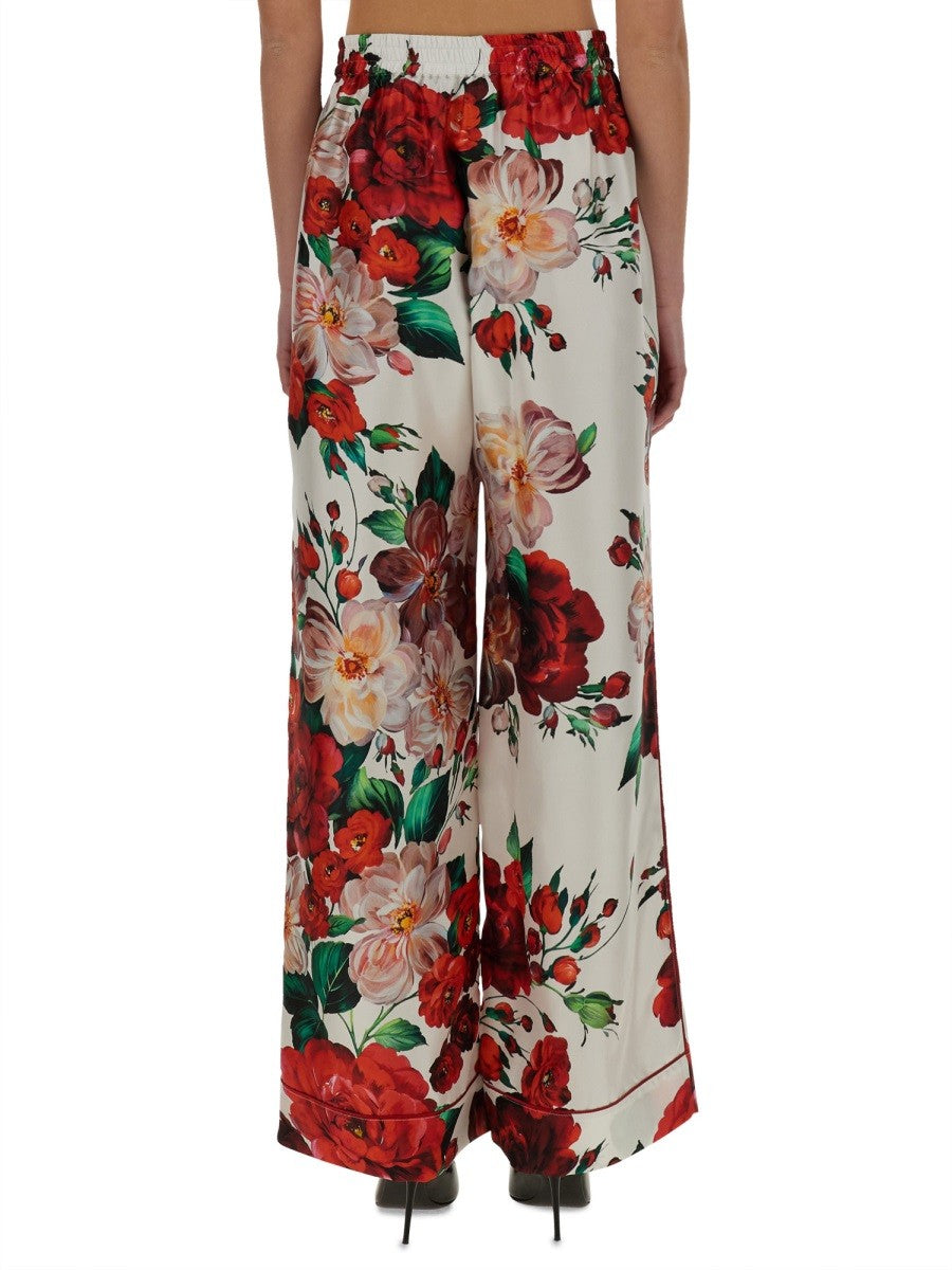 ROSE PRINT PAJAMA PANTS