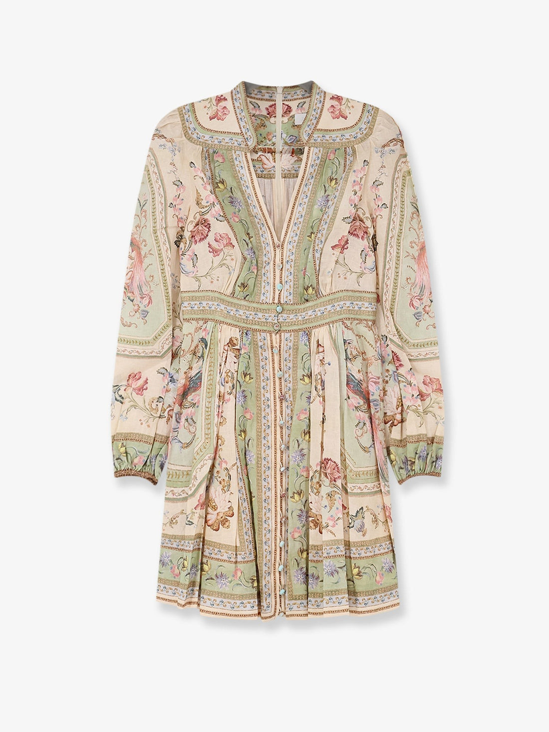 ZIMMERMANN - Roselight Plunge Tapestry Print Linen Dress roselight-plunge-tapestry-print-linen-dress_aba7a968-5522-465a-9acc-ea2d917b596b