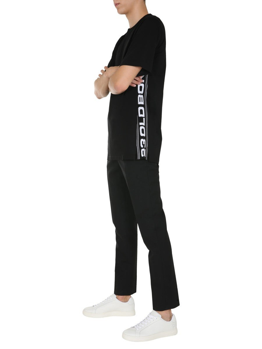 stella mccartney stella mccartney - ROUND NECK T-SHIRT Unisex