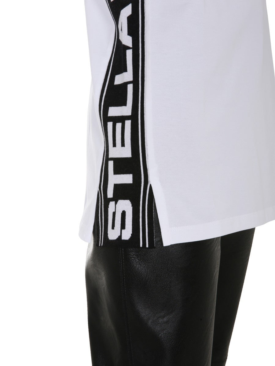 stella mccartney stella mccartney - ROUND NECK T-SHIRT Unisex