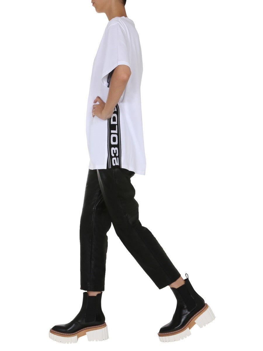 stella mccartney stella mccartney - ROUND NECK T-SHIRT Unisex