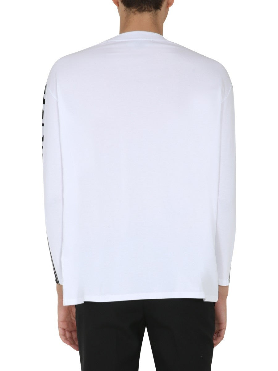 stella mccartney stella mccartney - ROUND NECK T-SHIRT Unisex