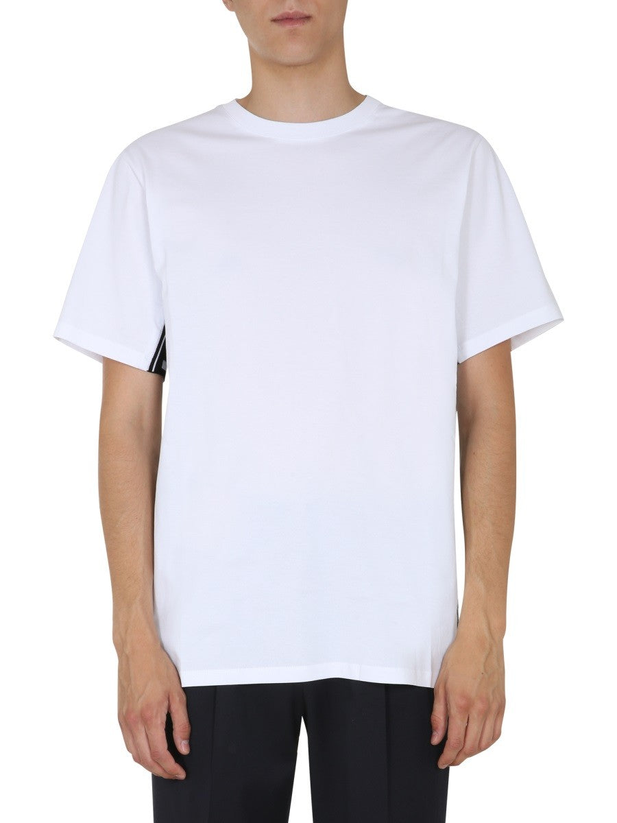 stella mccartney stella mccartney - ROUND NECK T-SHIRT Unisex