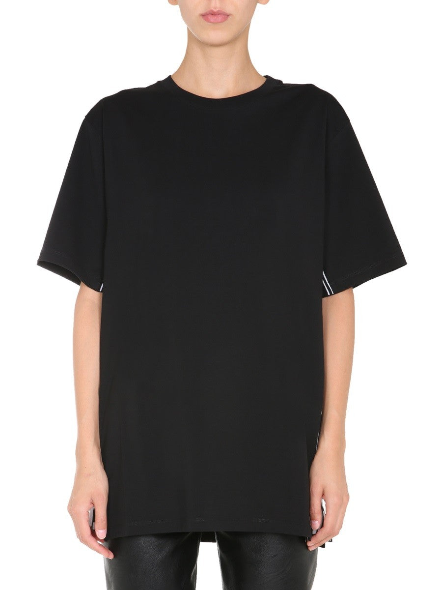 stella mccartney stella mccartney - ROUND NECK T-SHIRT Unisex