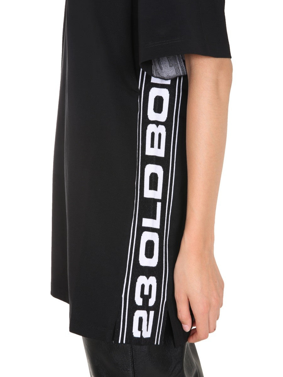stella mccartney stella mccartney - ROUND NECK T-SHIRT Unisex