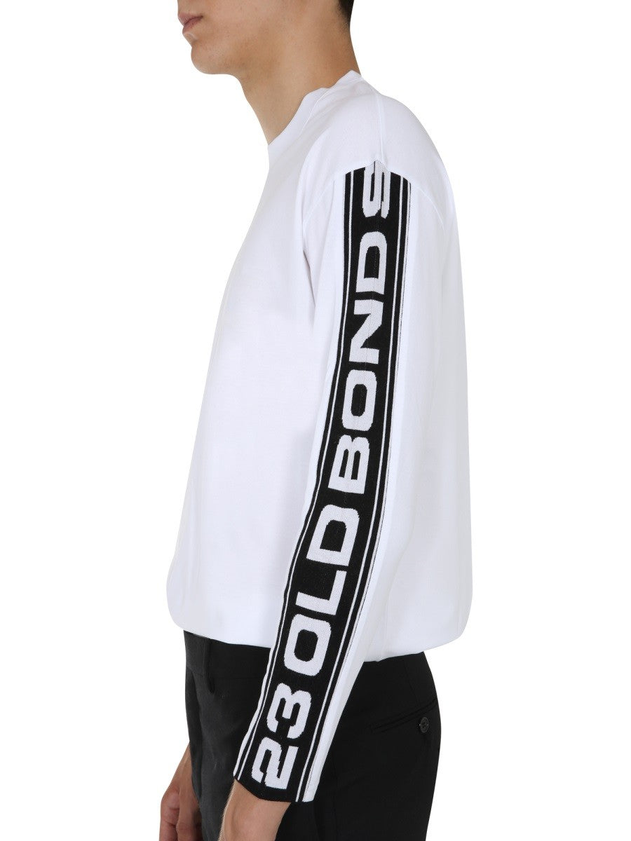 stella mccartney stella mccartney - ROUND NECK T-SHIRT Unisex
