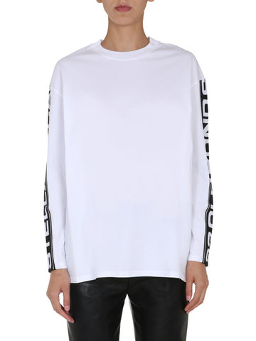 stella mccartney stella mccartney - ROUND NECK T-SHIRT Unisex