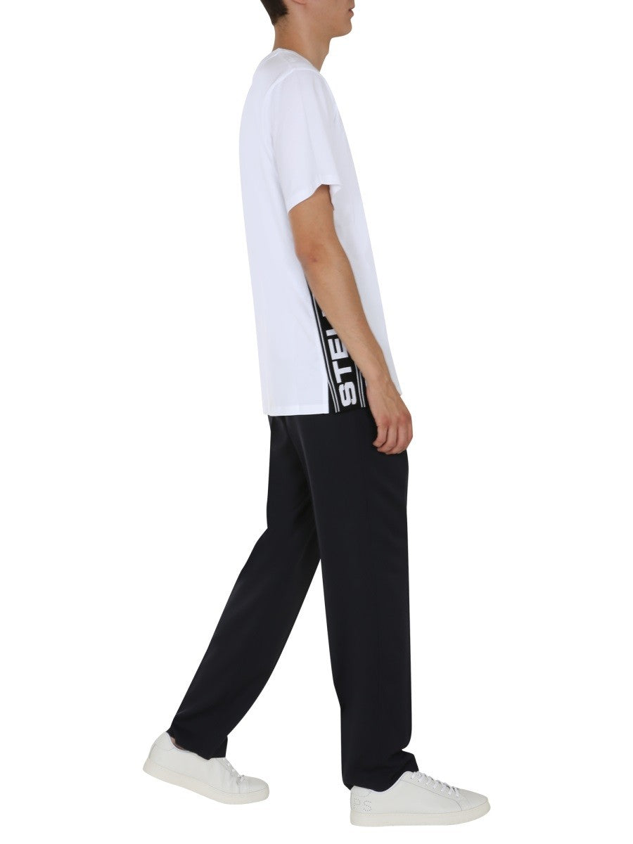 stella mccartney stella mccartney - ROUND NECK T-SHIRT Unisex