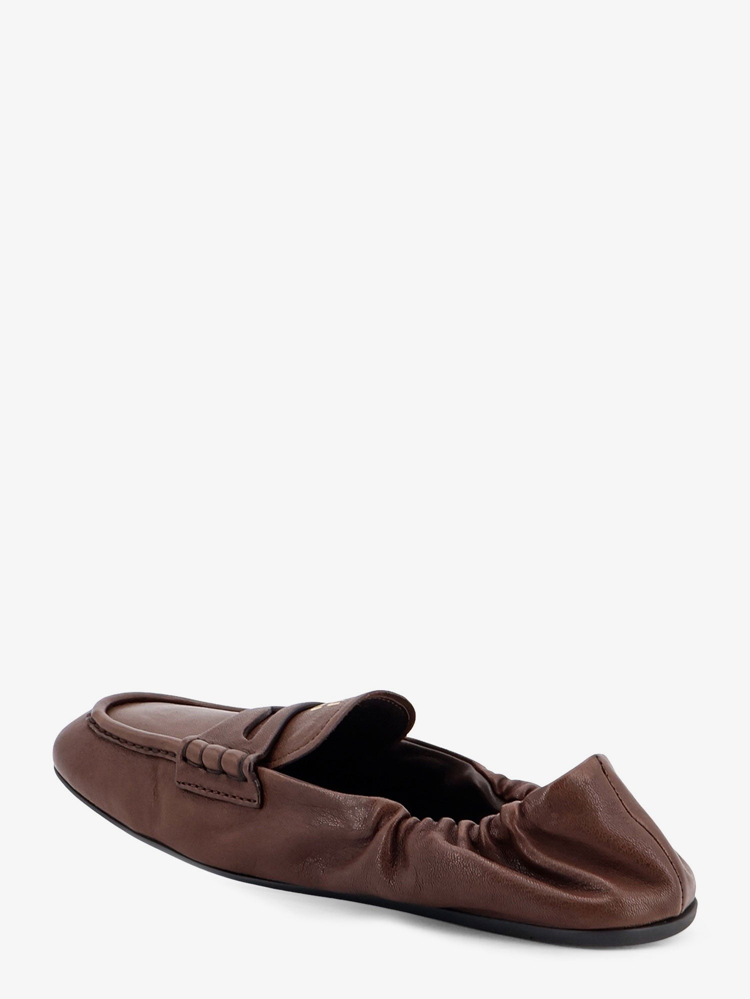 Miu Miu Miu Miu - Ruches leather loafers